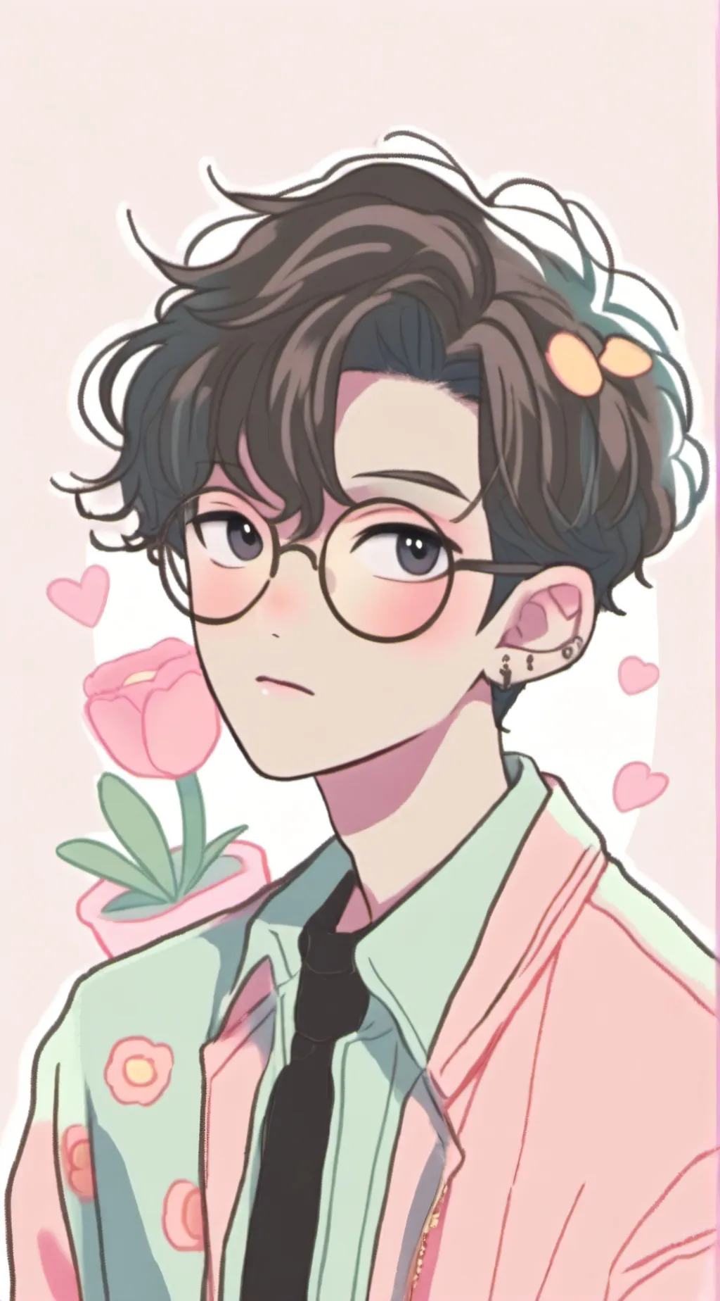 ai character: Boi background