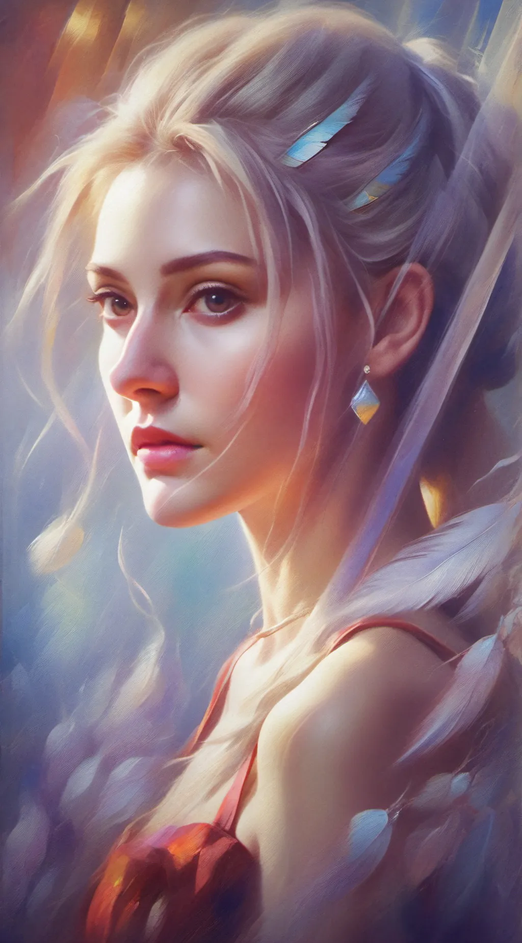 ai character: Andy  background