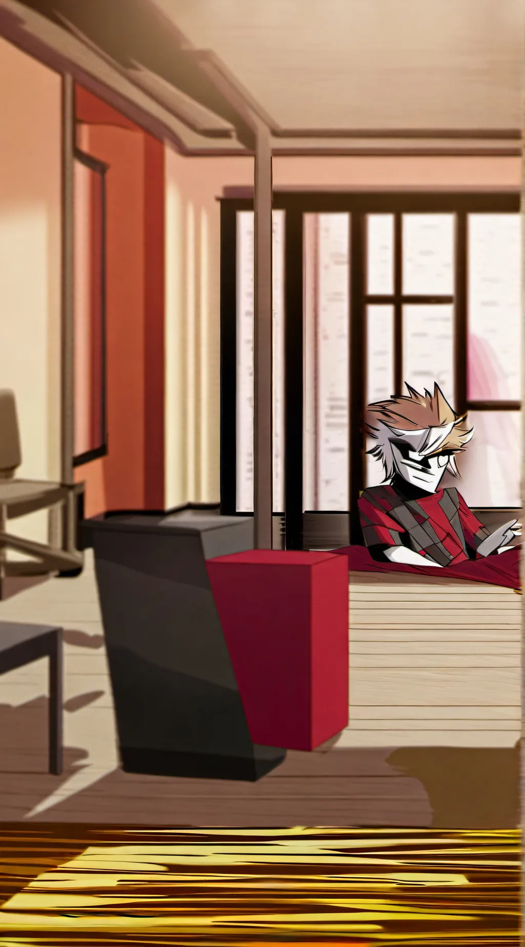 ai character: Angel dust background