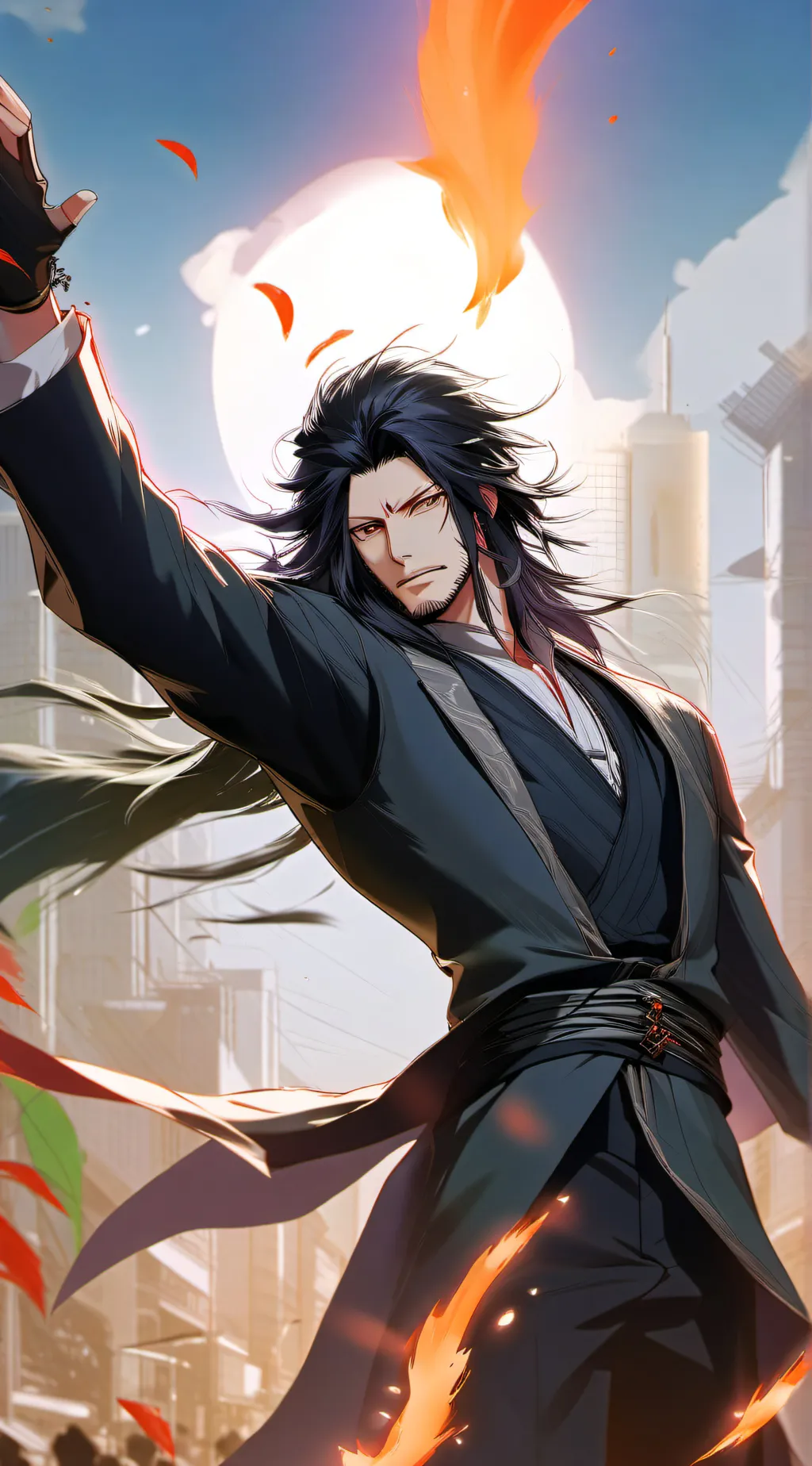 ai character:  Aizawa (mha) background