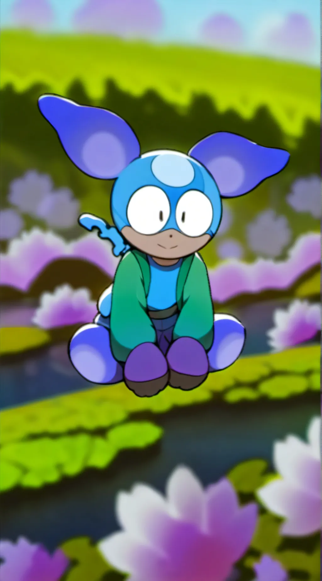 ai character: Bunni background