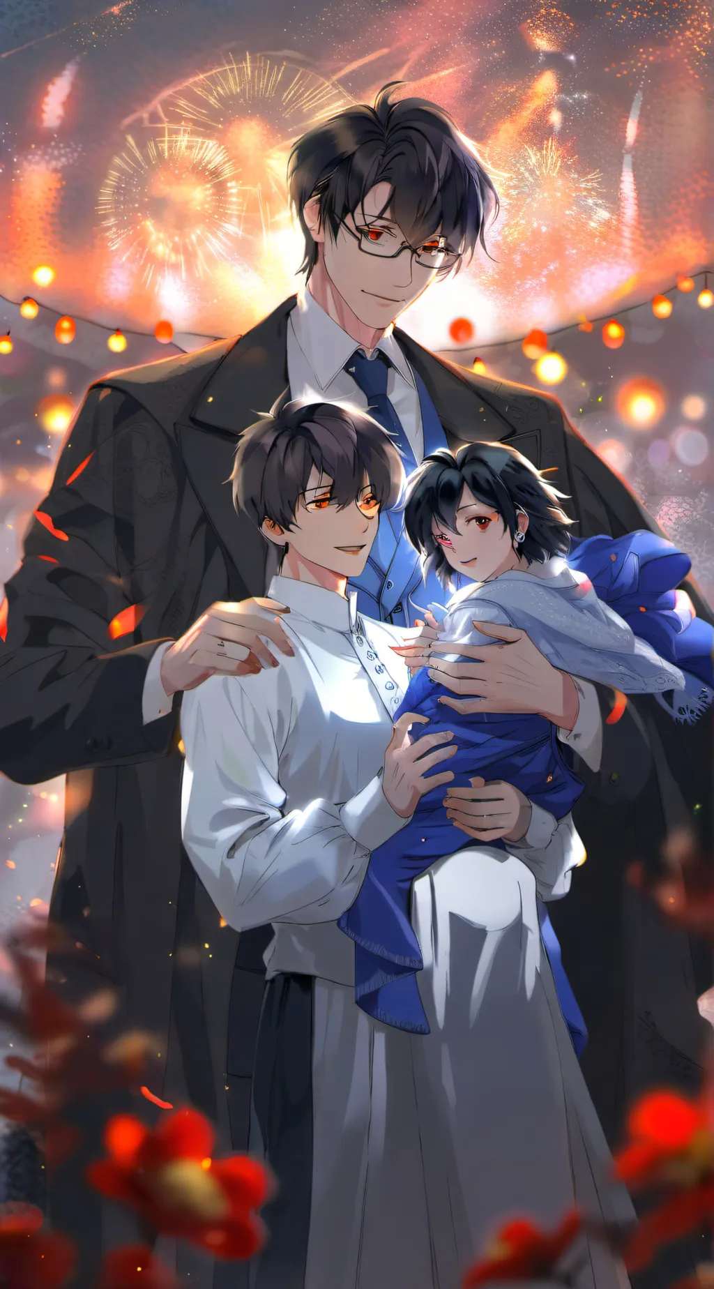 ai character: kaito x shinichi background