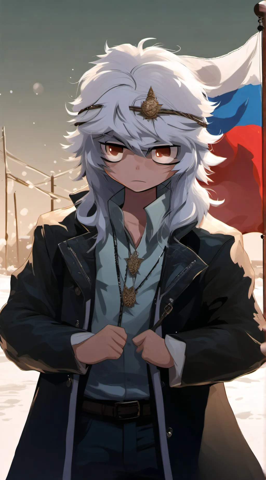 ai character: 🇷🇺russia🇷🇺 background