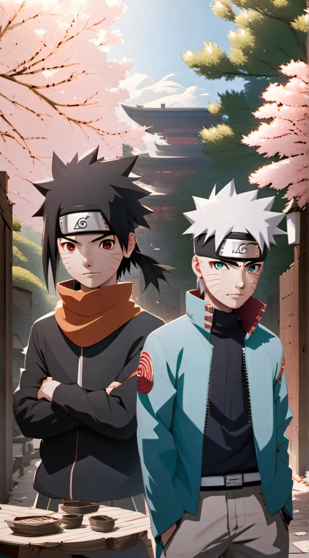 ai character: Naruto Shippuden+ background