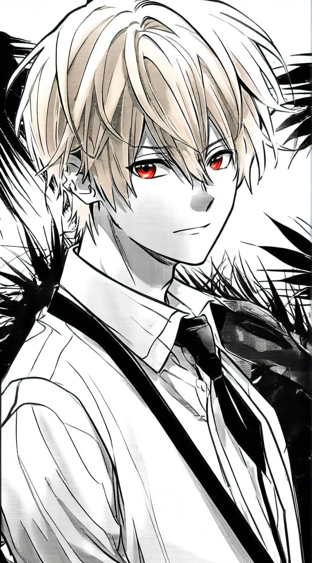 ai character: jealous bakugo  background