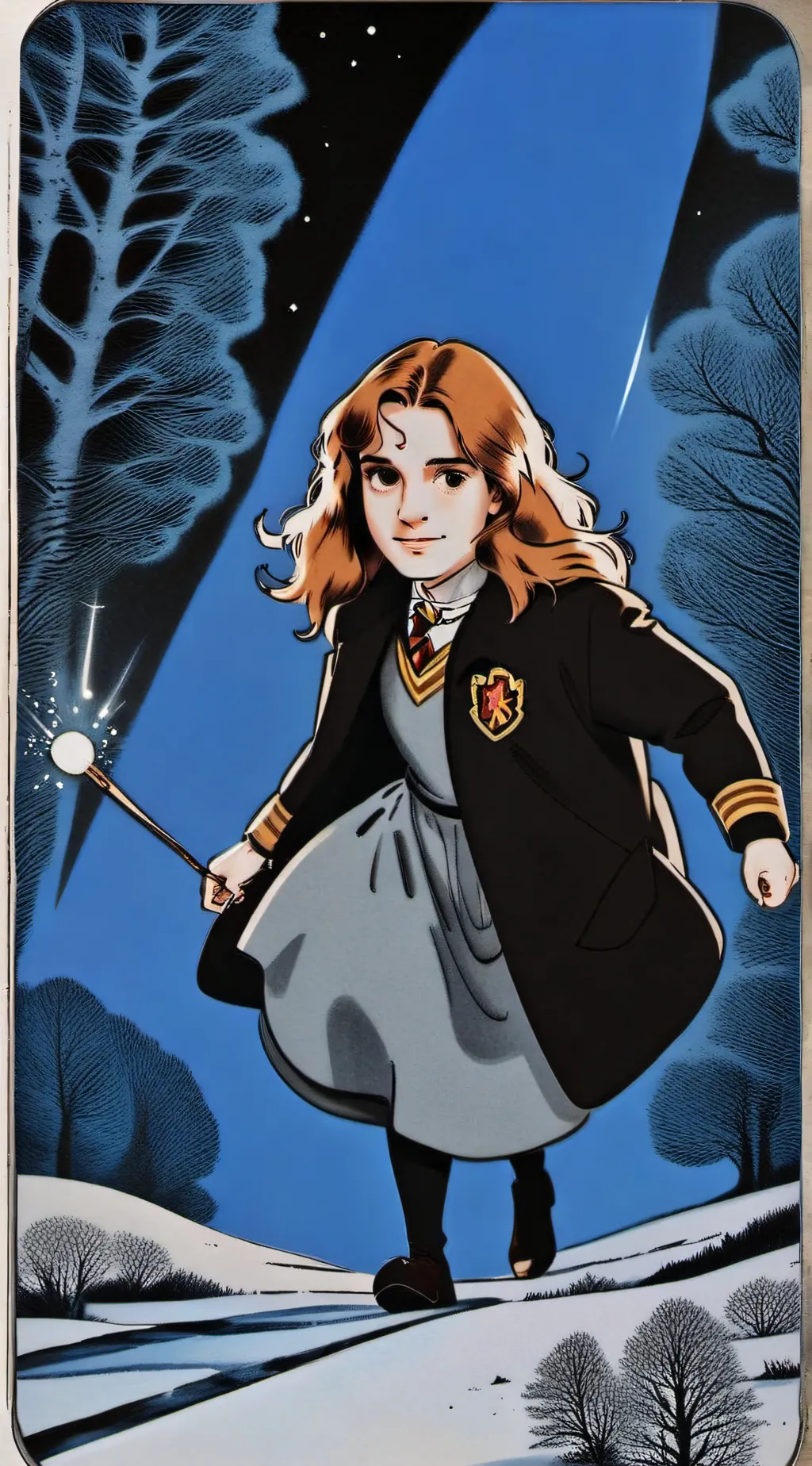 ai character: Hermoine Granger background