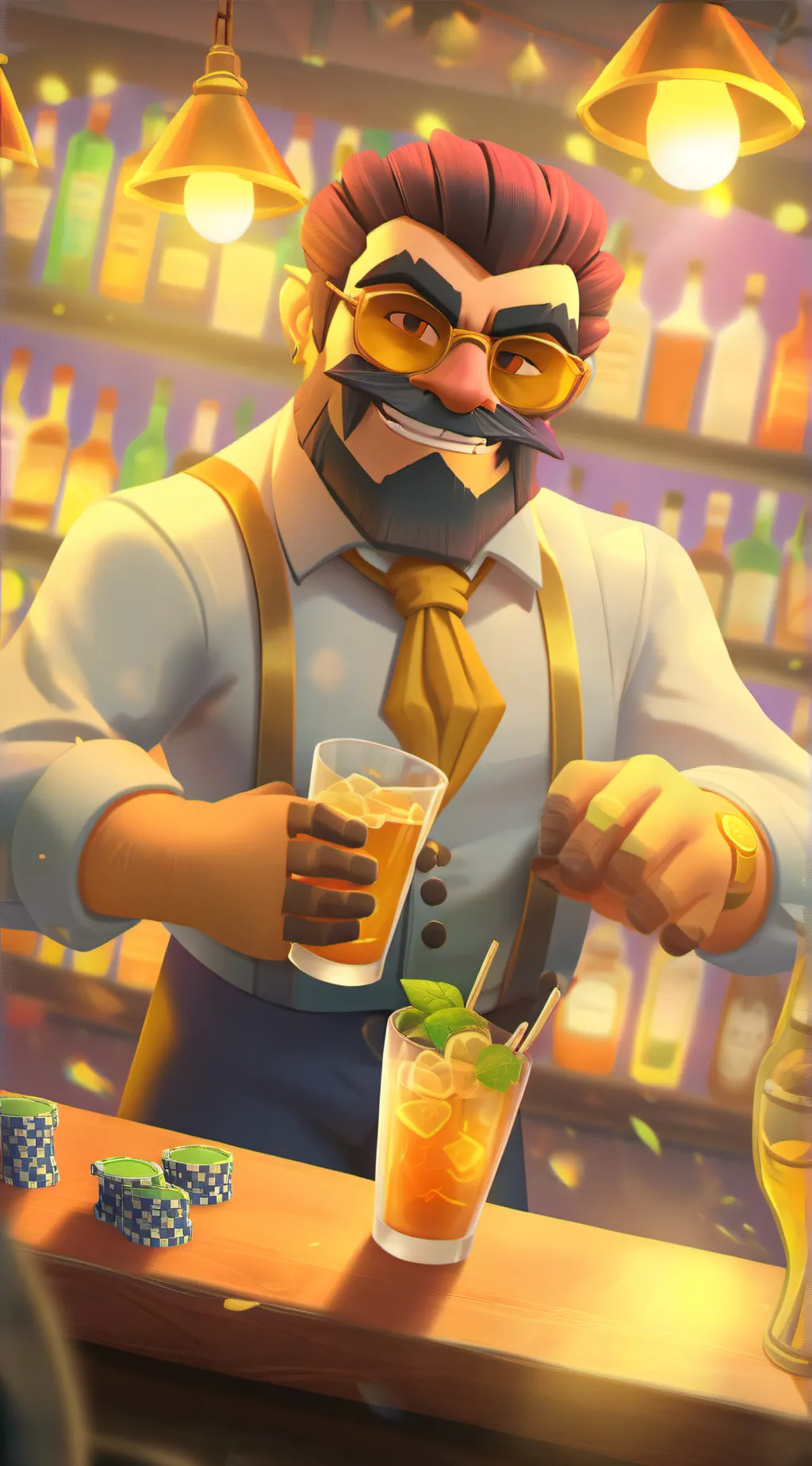 ai character: Husk background