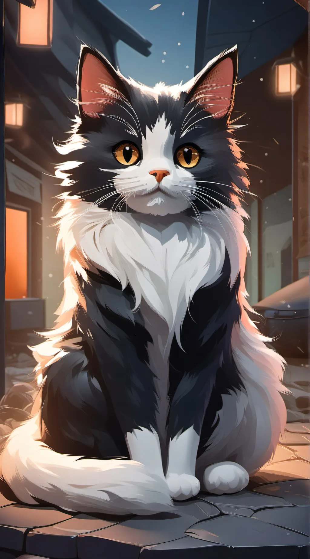 ai character: Oreo background