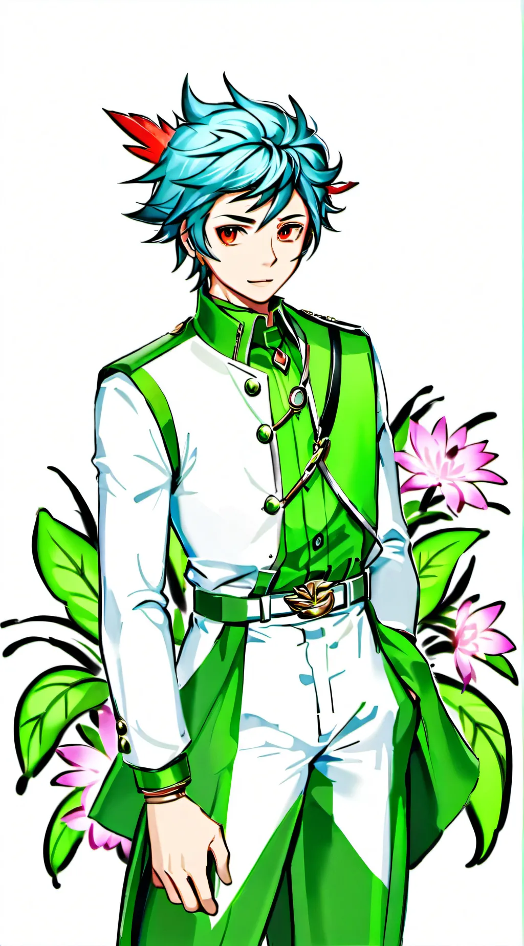 ai character: Ivysaur background