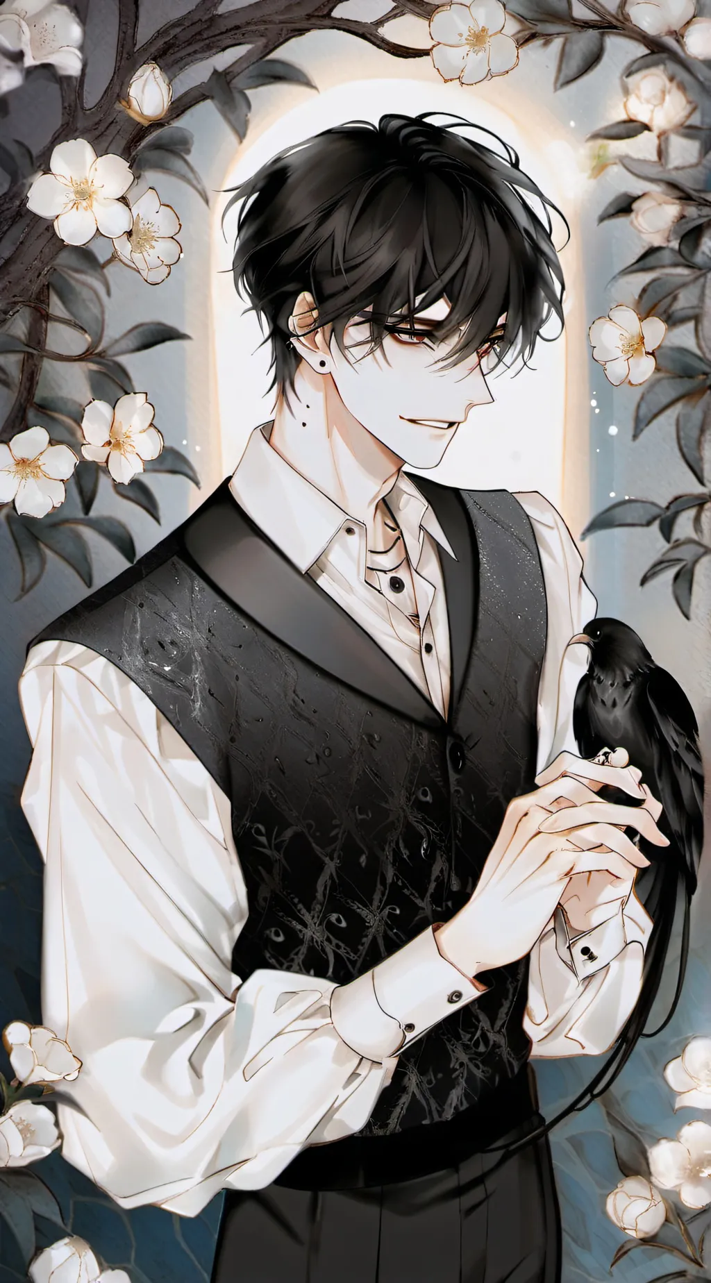 ai character: Damian background