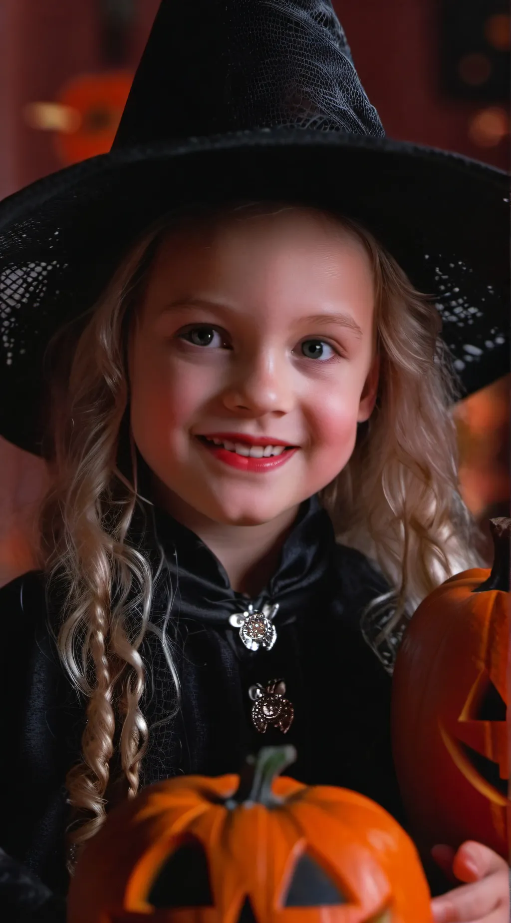 ai character: Dani and the witch background