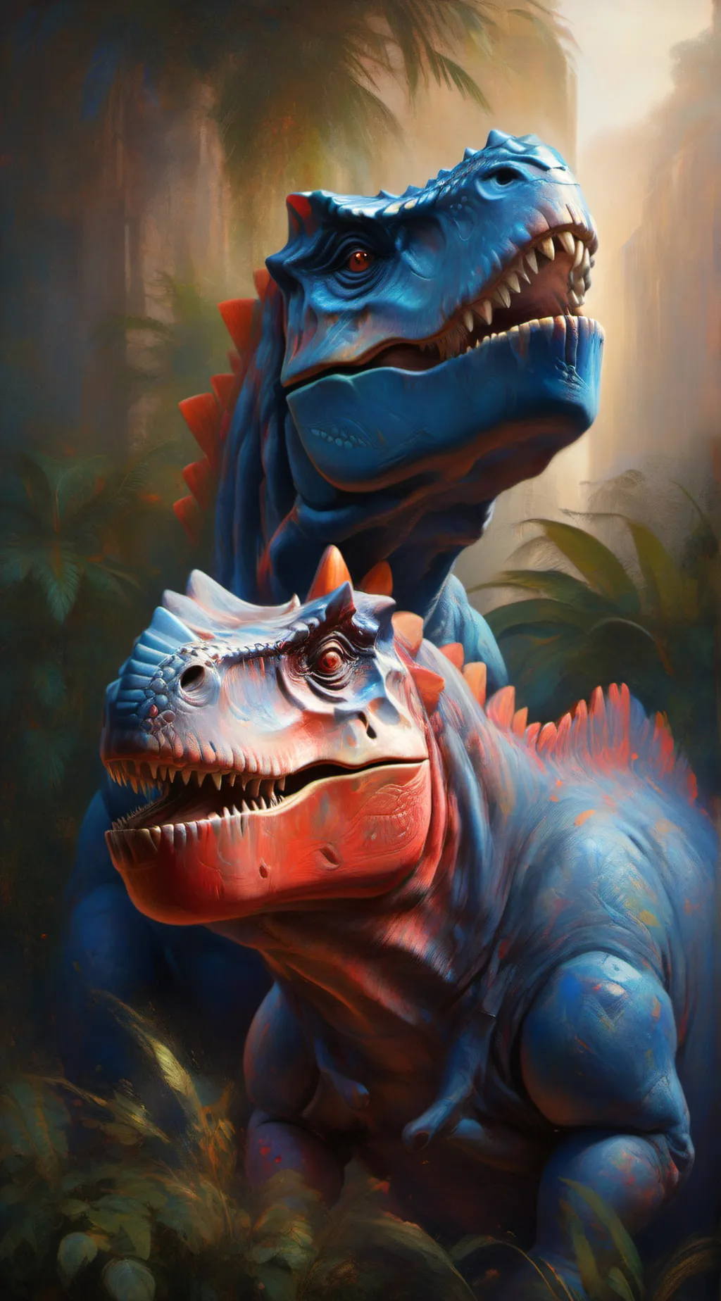 ai character: Josh and andrew background