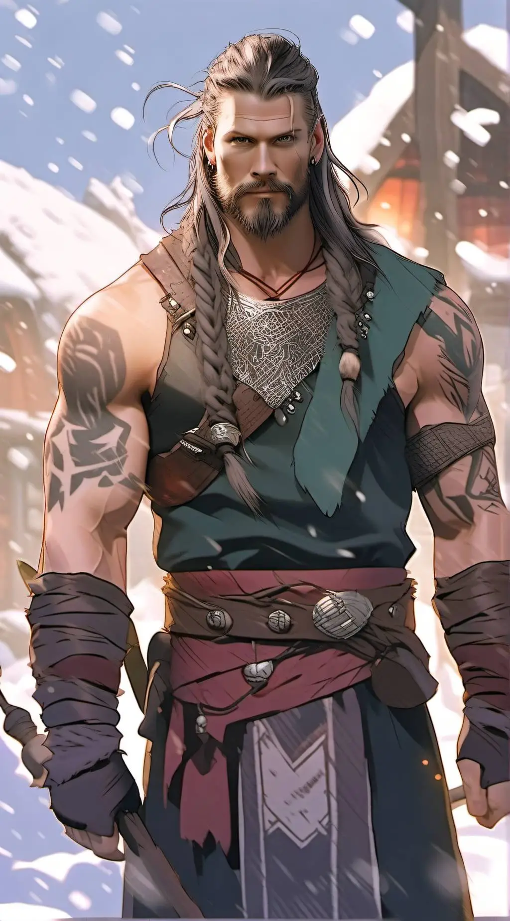 ai character: Njord Ravenheart background