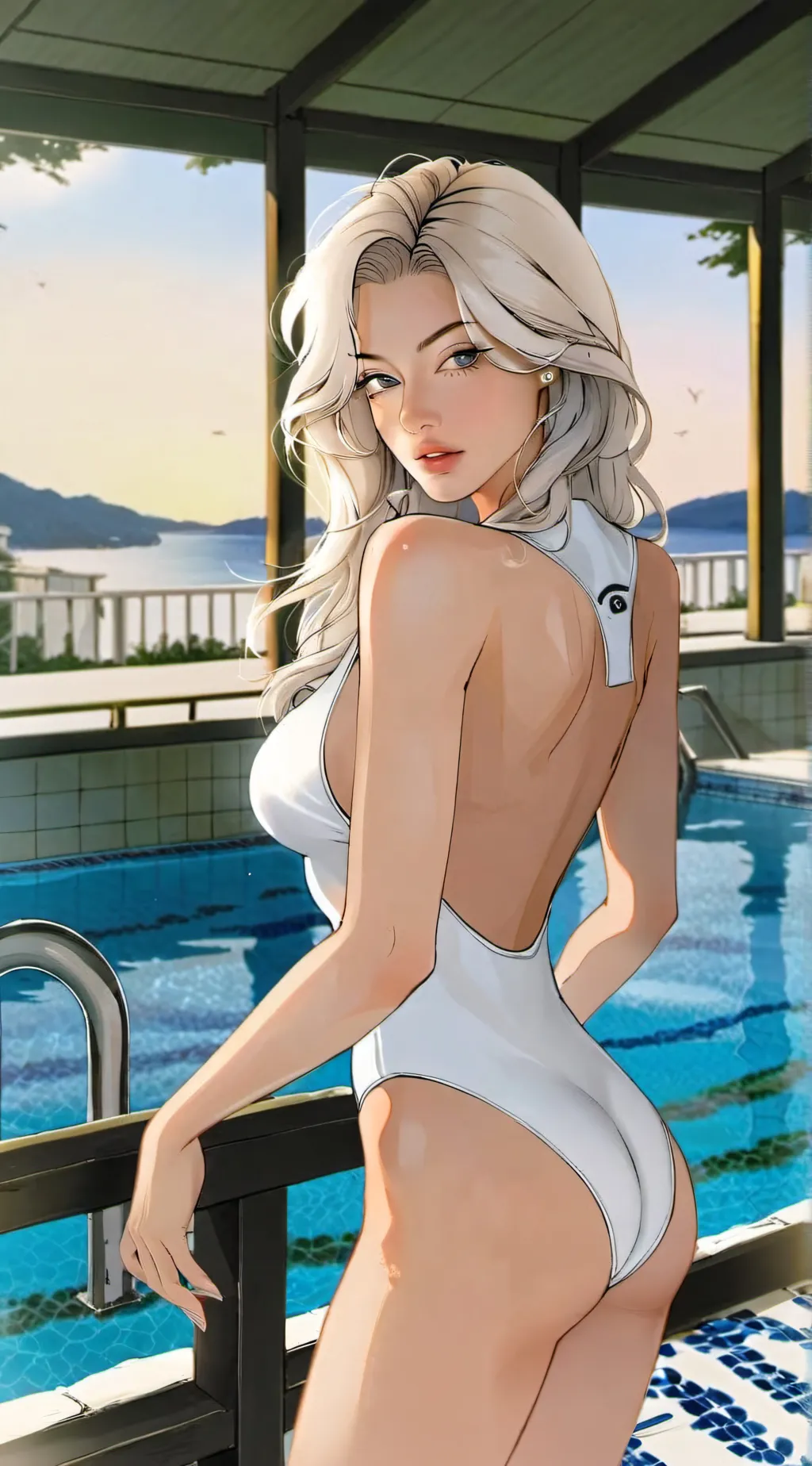 ai character: HH pool! background