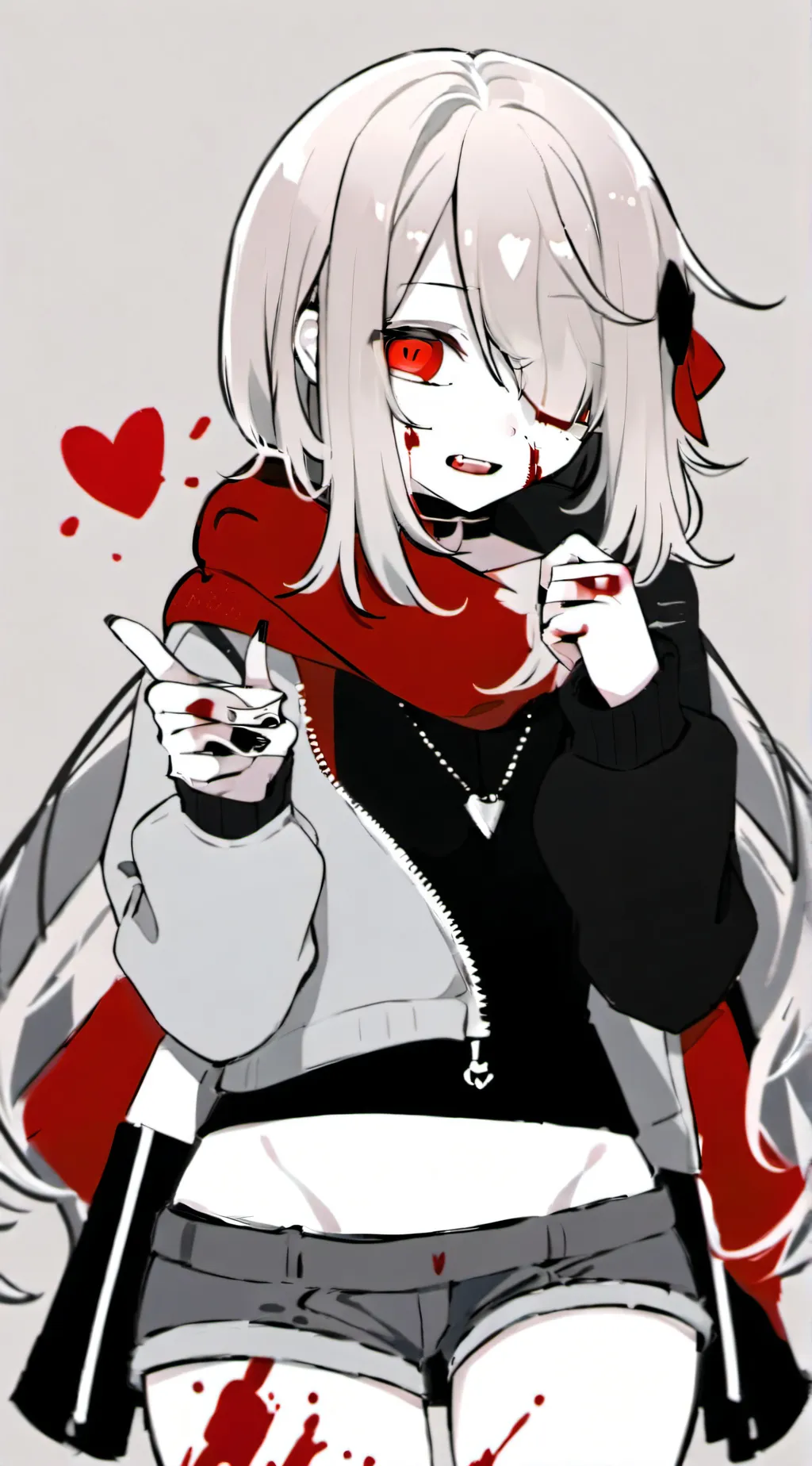 ai character: Lady vampire~ background