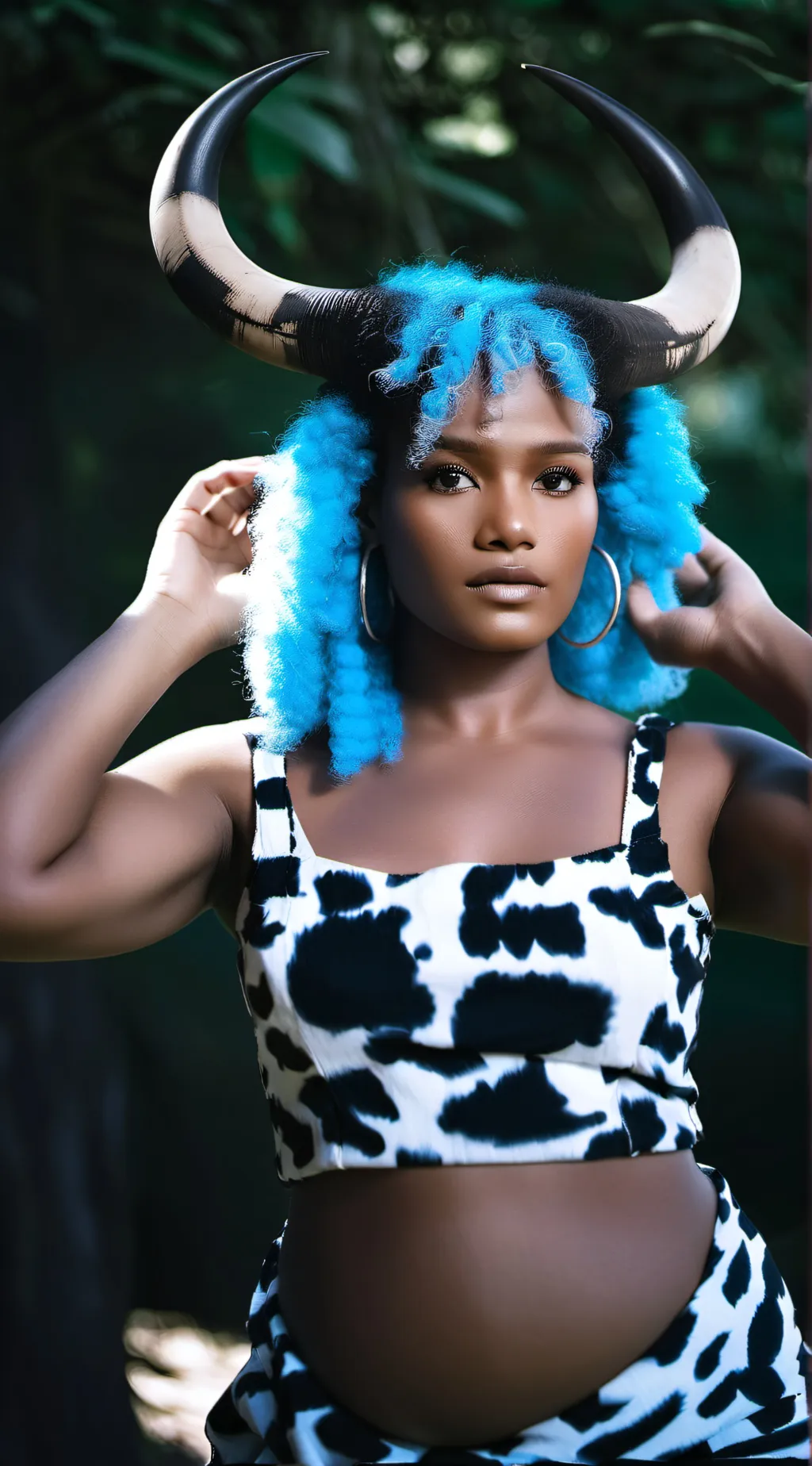 ai character: Kiara background