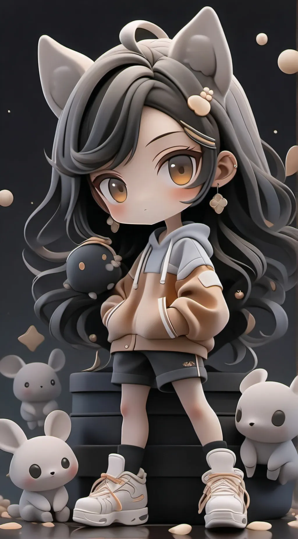 ai character: creep background