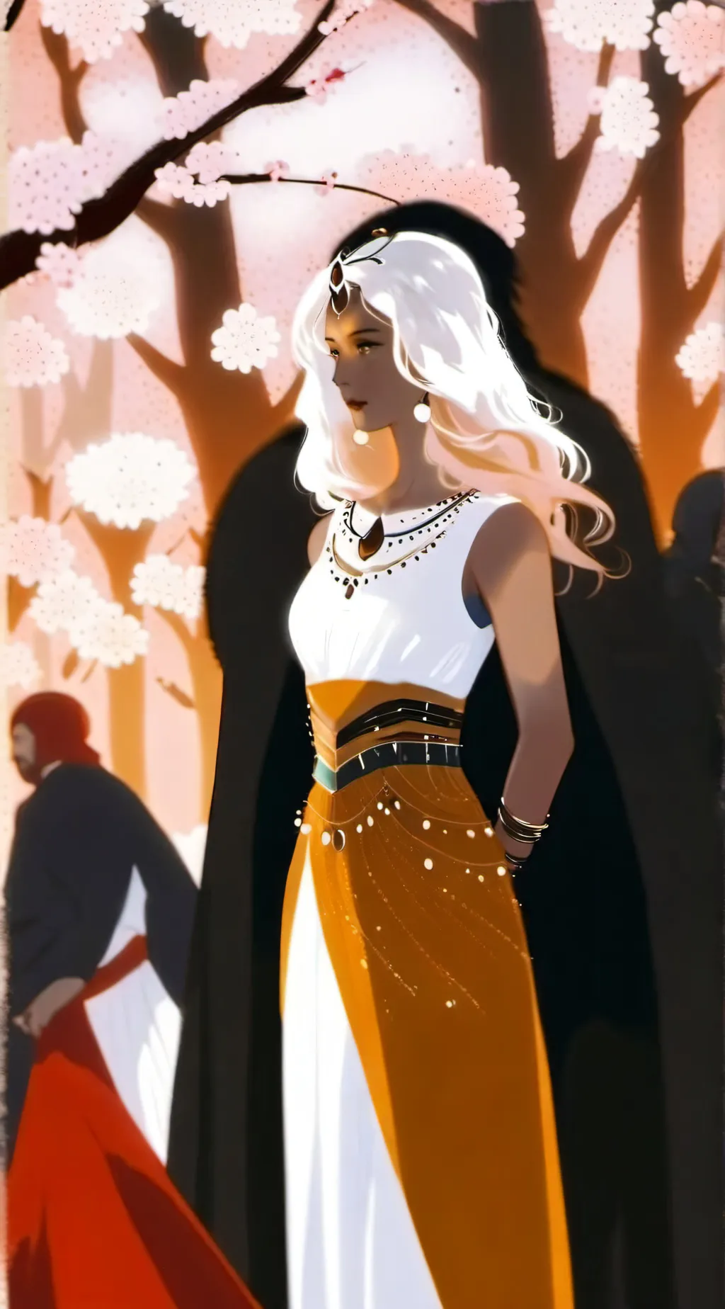 ai character: Lily background