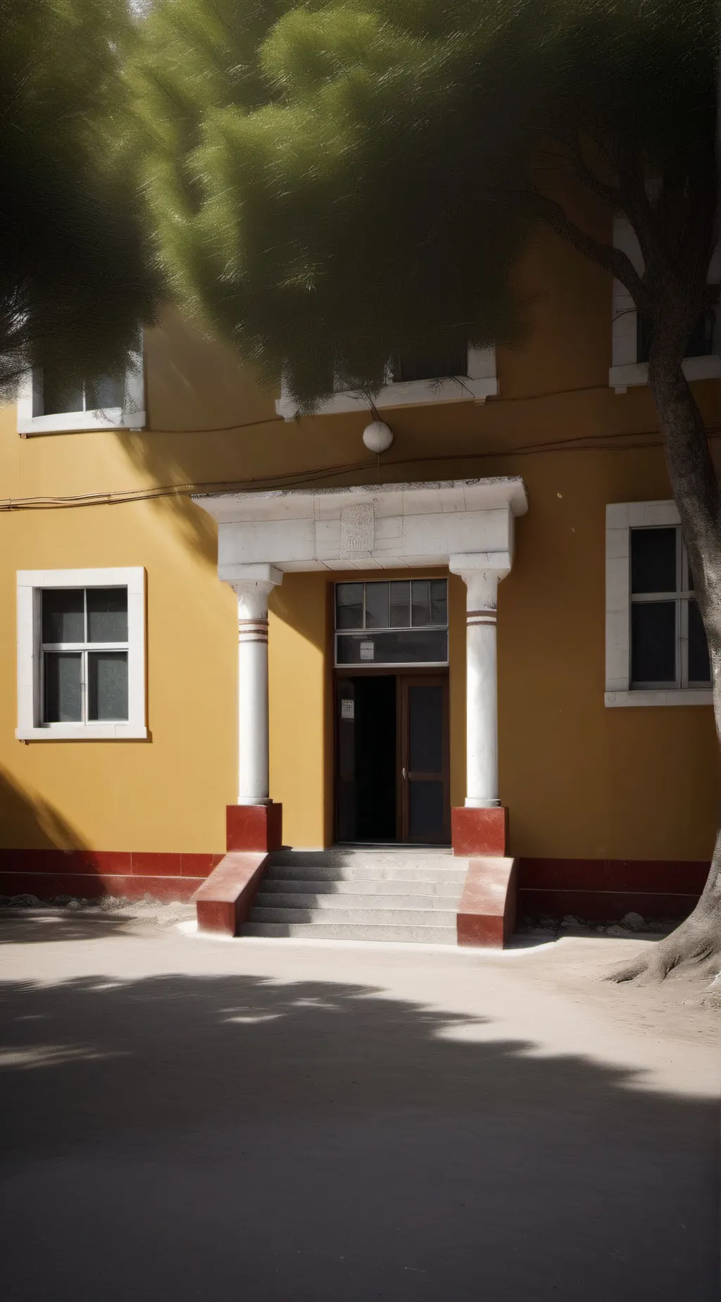 ai character: School  background