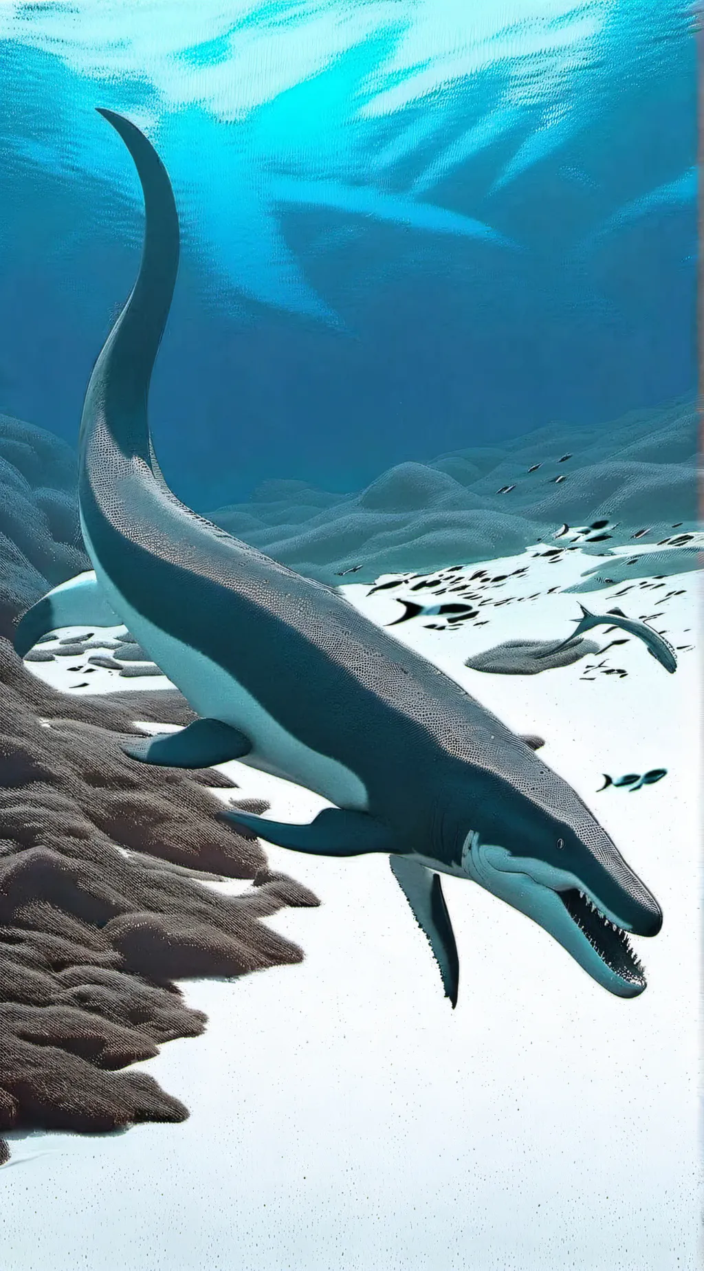ai character: Kronosaurus background