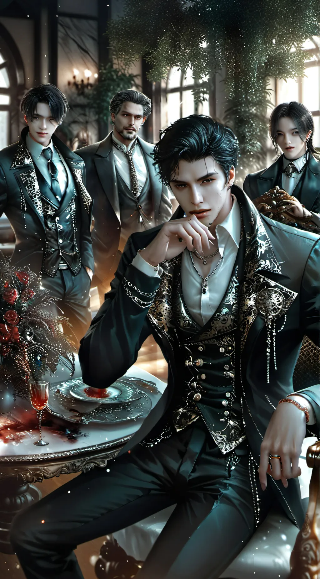 ai character: Soren Kuvas background