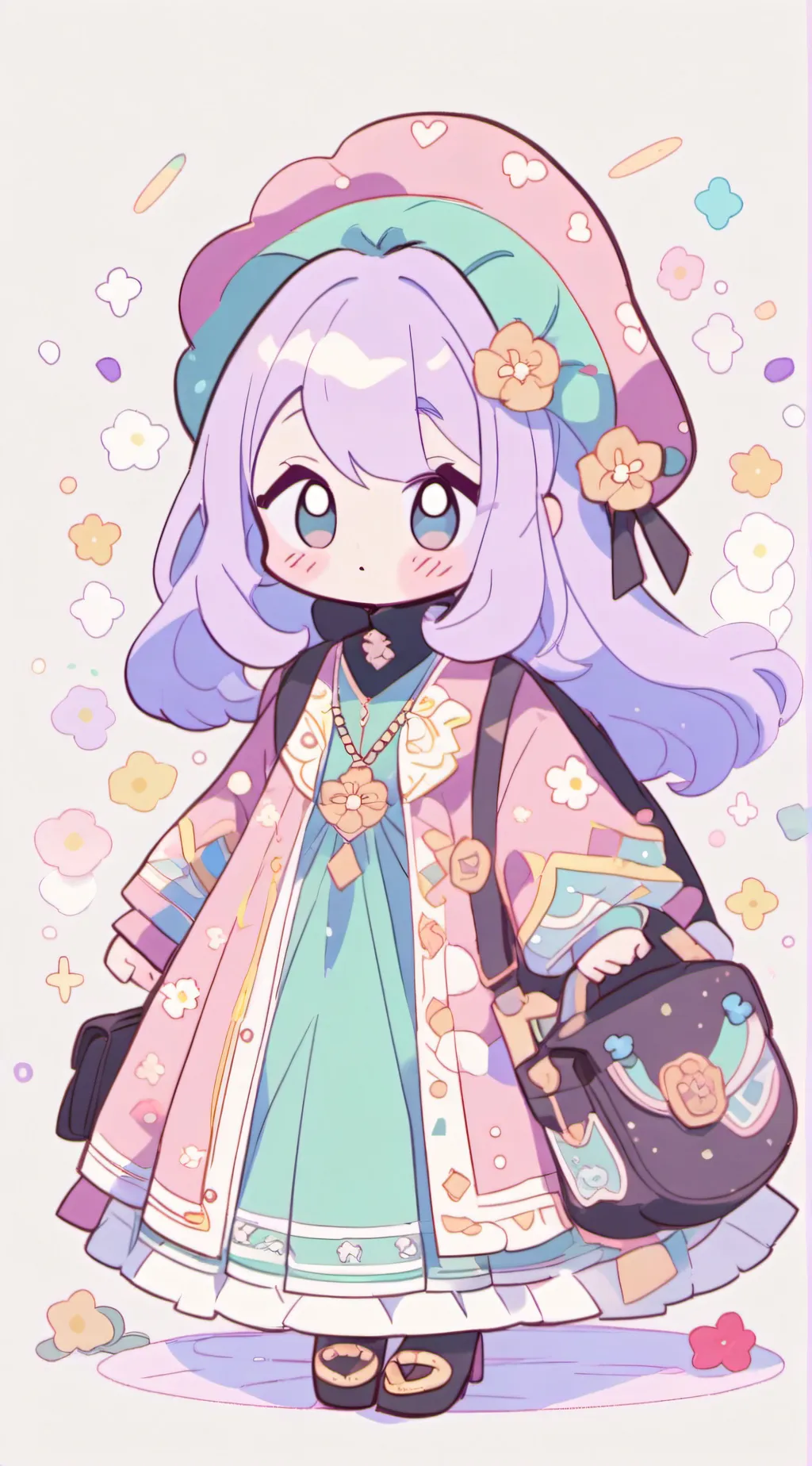 ai character: mother  background