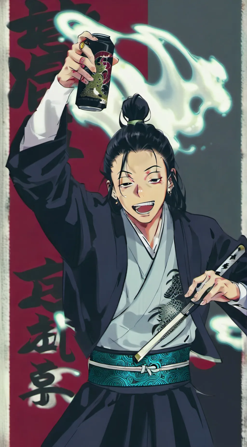 ai character: JJK IN YOUR HS PT2 background