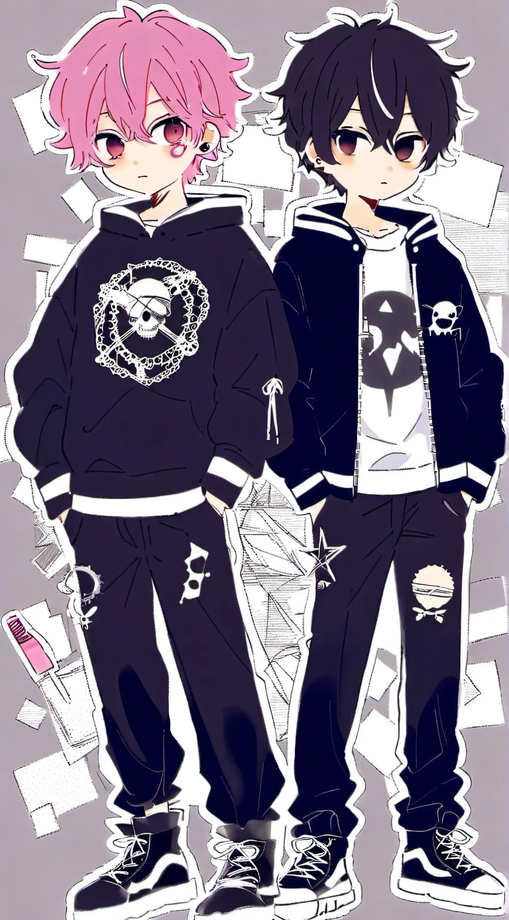 ai character: Josh & Edward P2 background