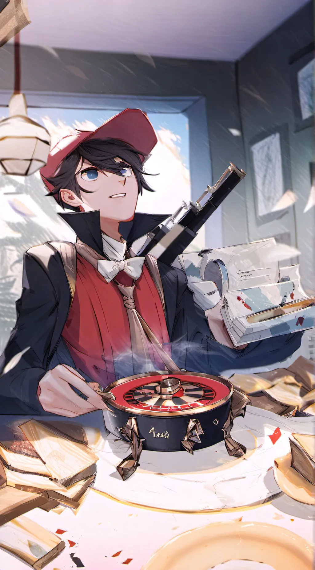 ai character: adam background