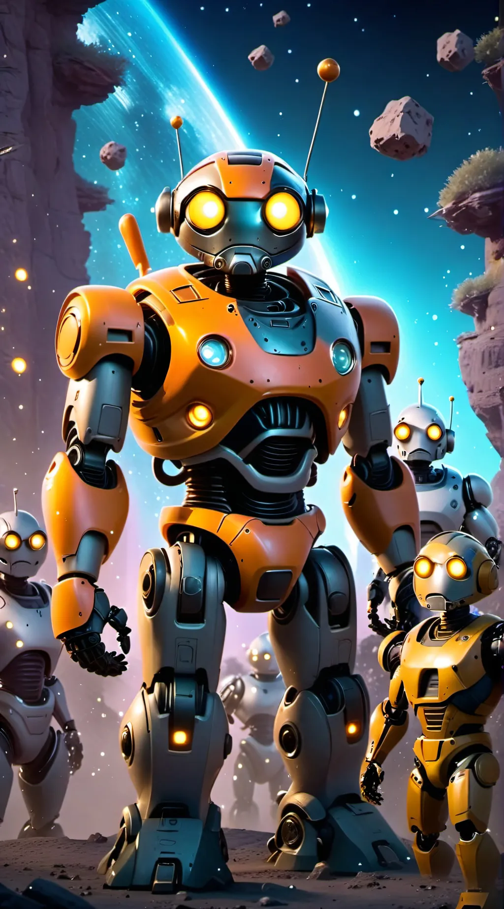 ai character: FNAF background