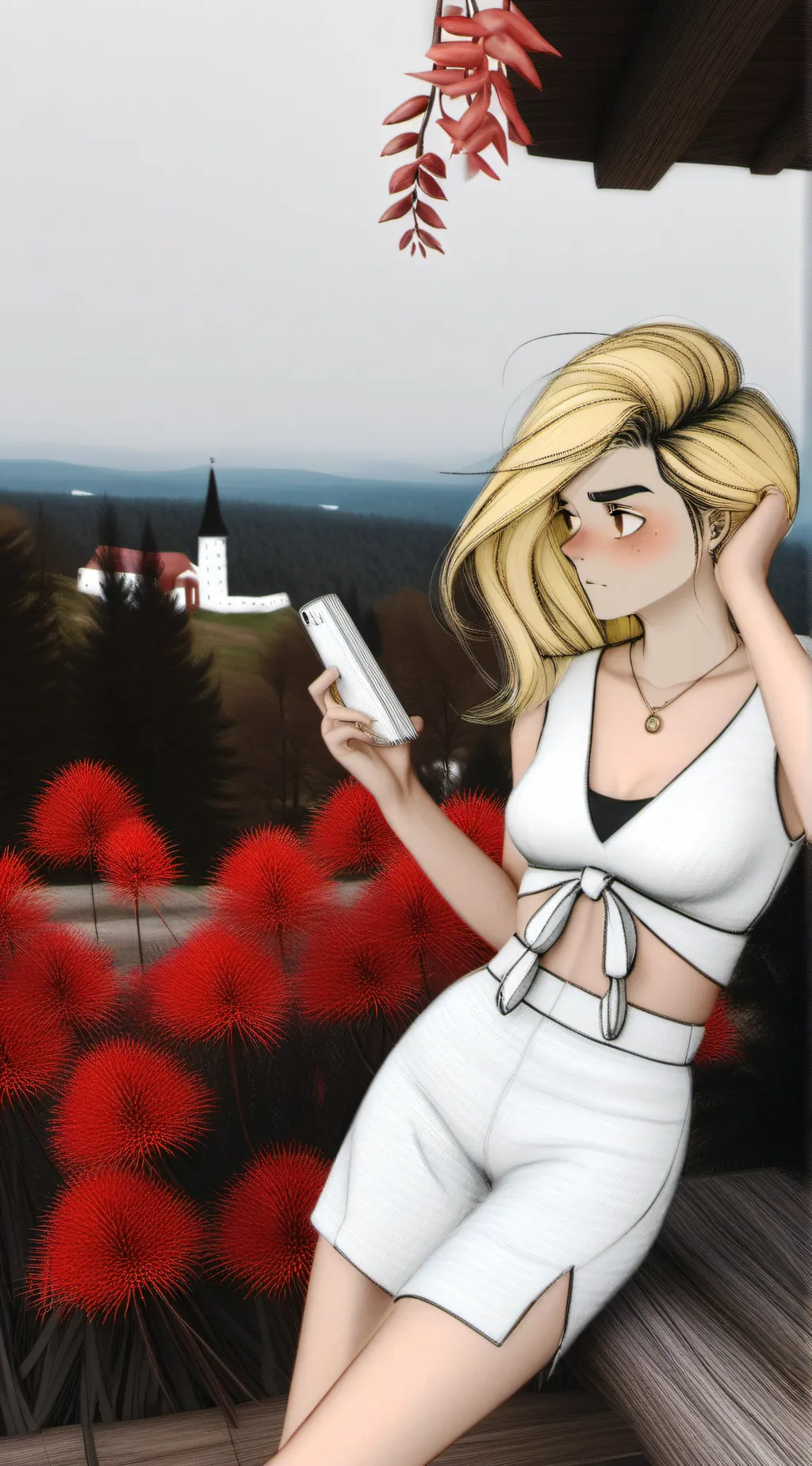 ai character: Ur Atsui  background