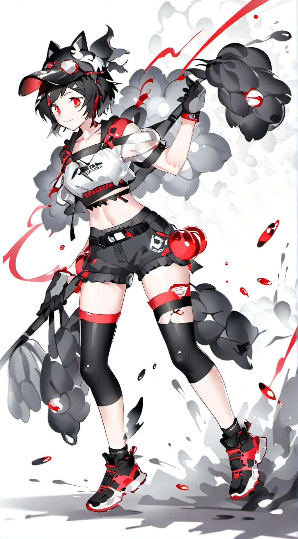 ai character: human radiosilence background