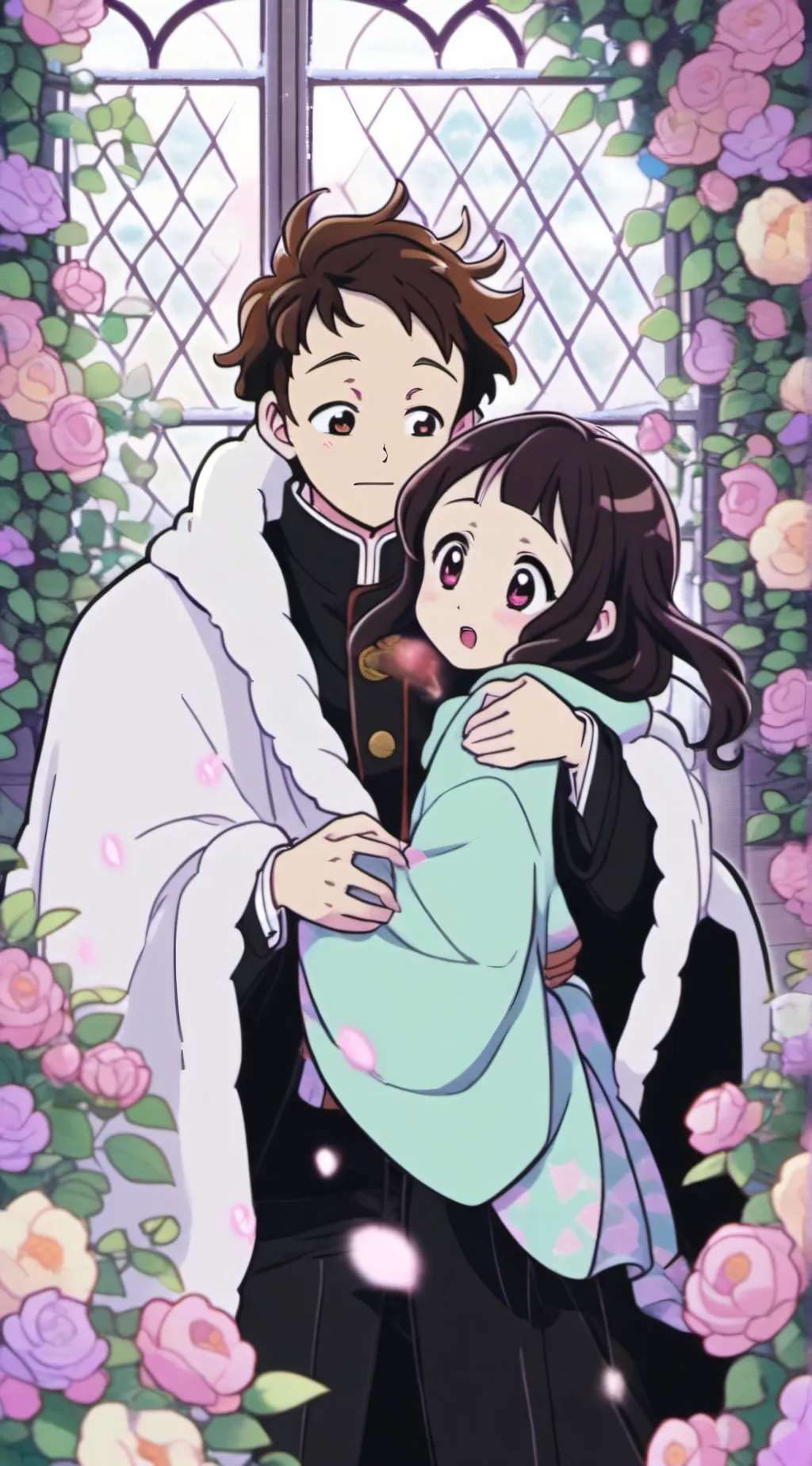 ai character: Tanjiro background