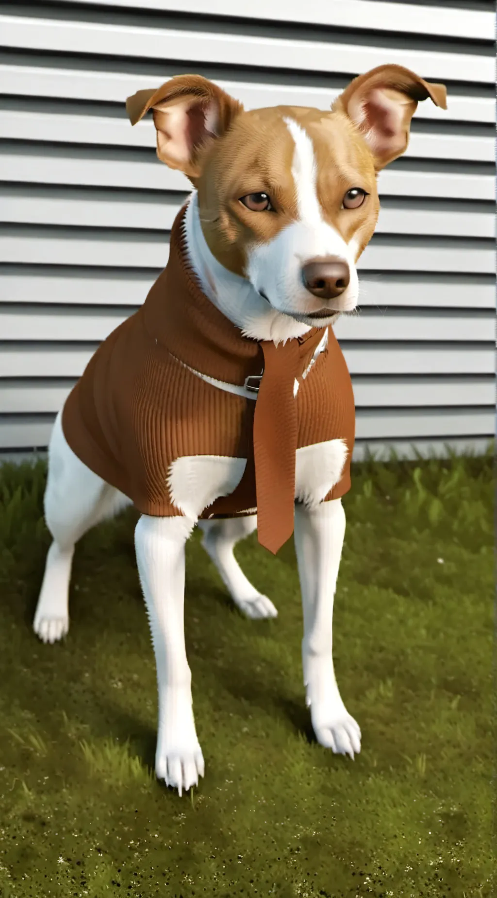 ai character: charlie puppy background