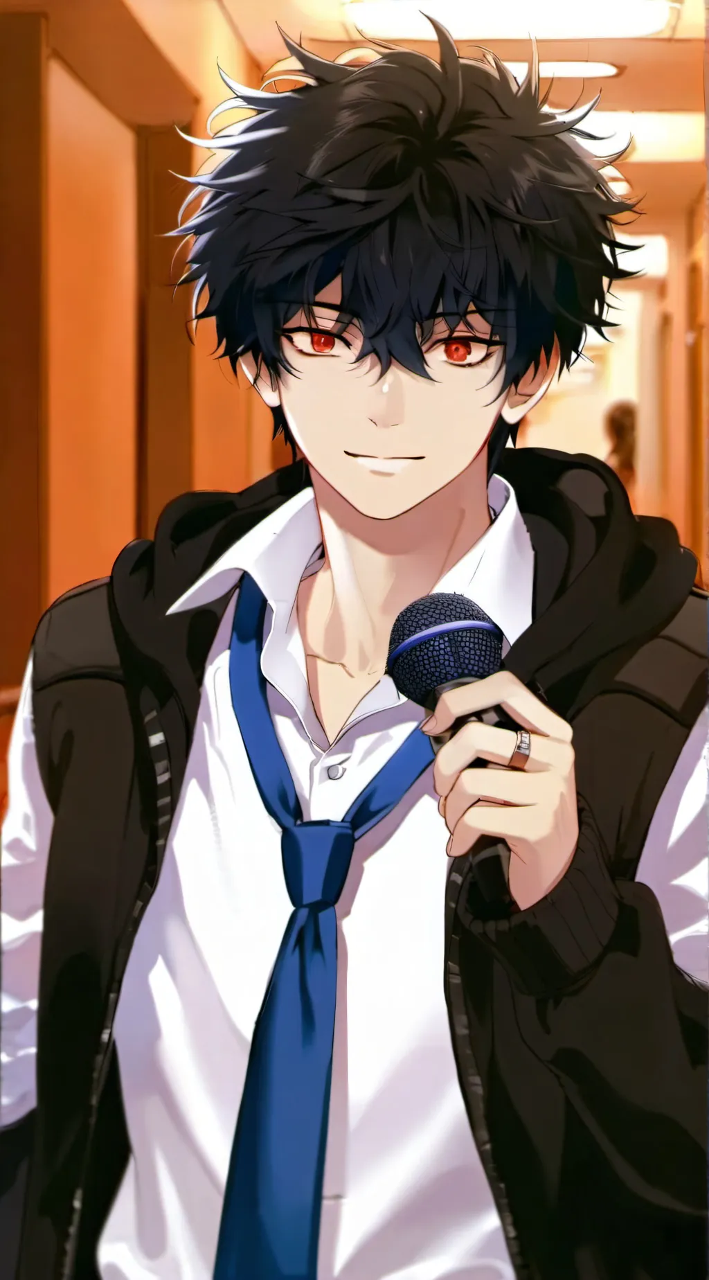 ai character: Max background