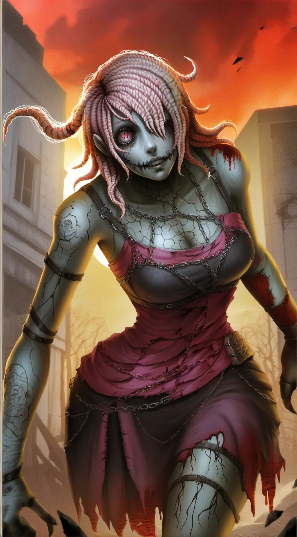 ai character: Lola Rue background