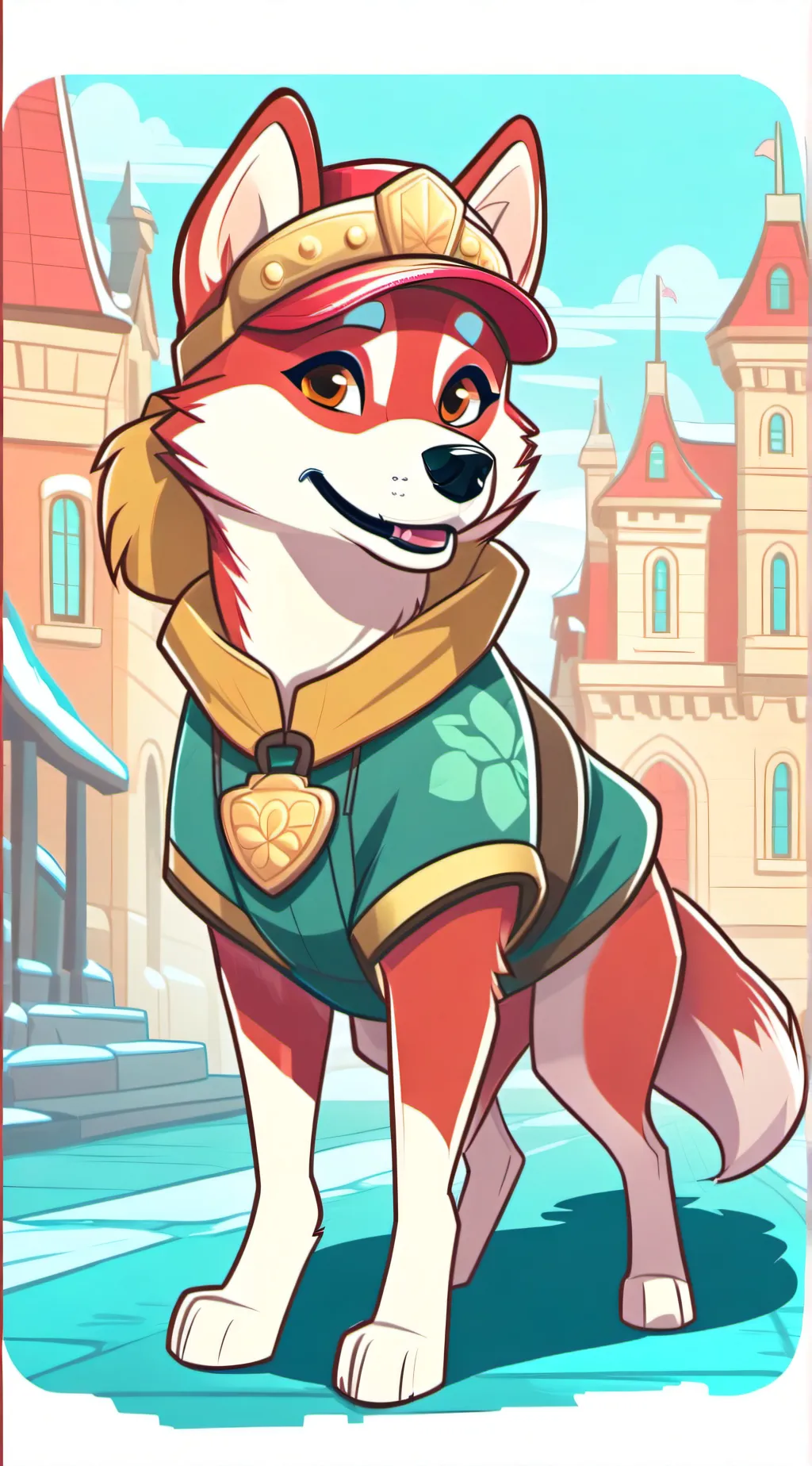 ai character: Beauty background