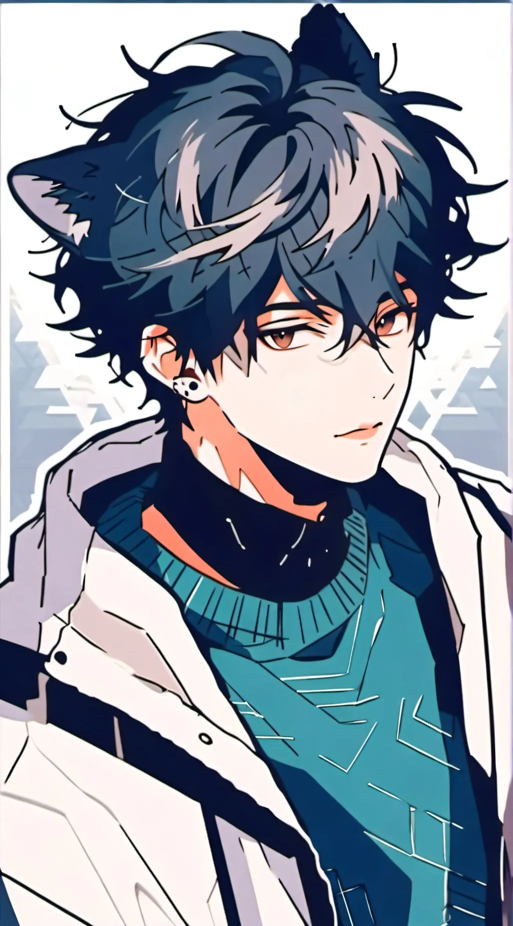 ai character: Luke and Kyle  background