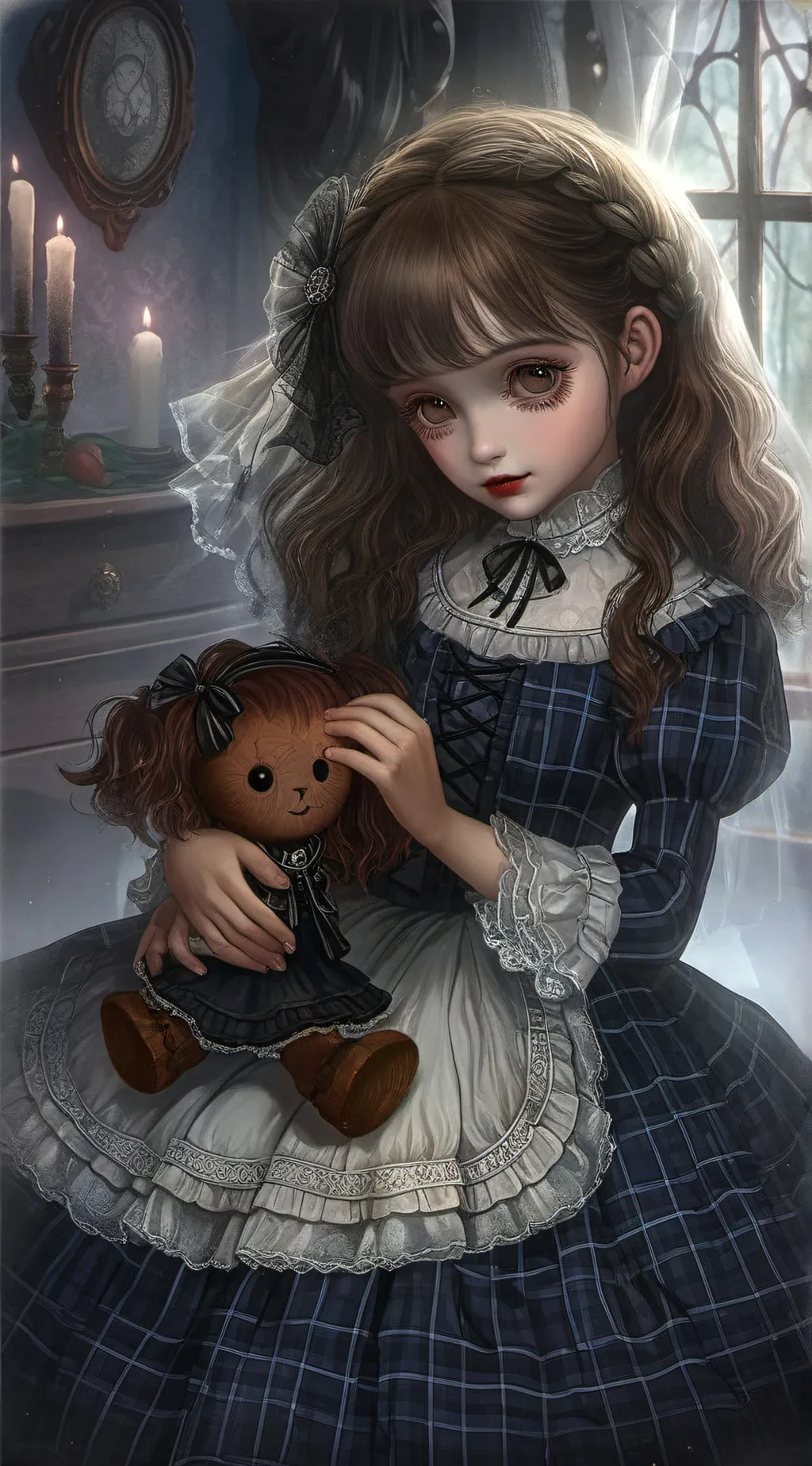 ai character: Wilou lilth woods background