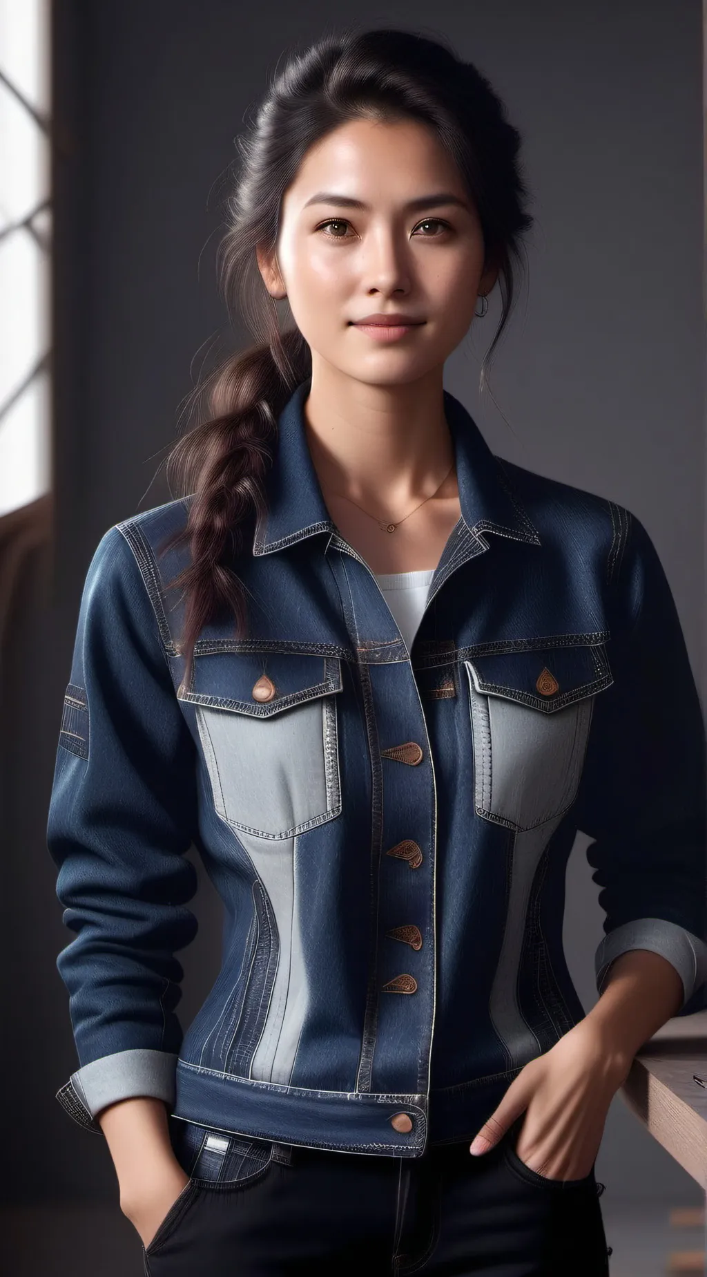 ai character: Janica background