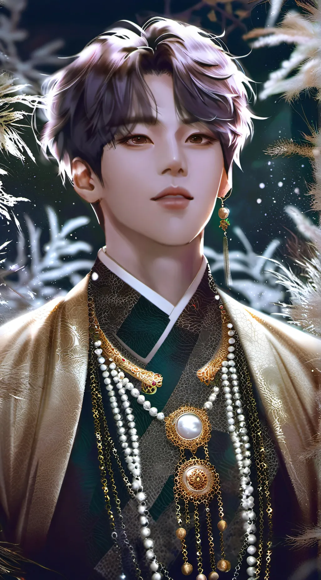 ai character: Minho Lee background