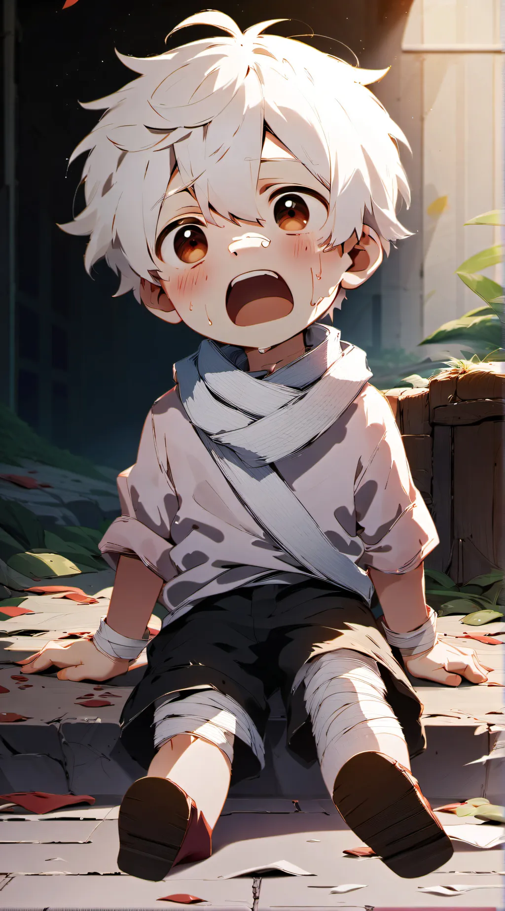 ai character: Leo background