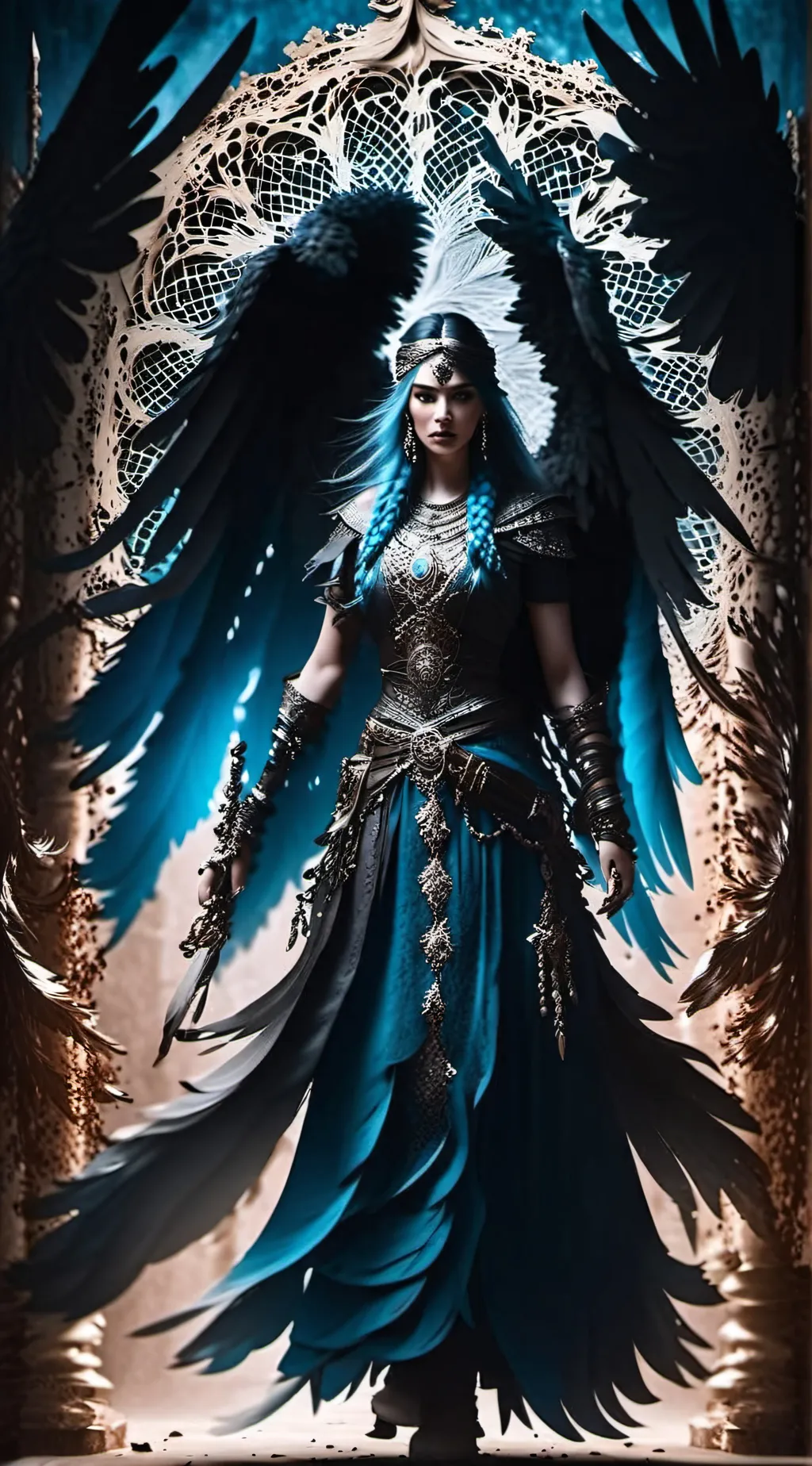 ai character: Evelyn background