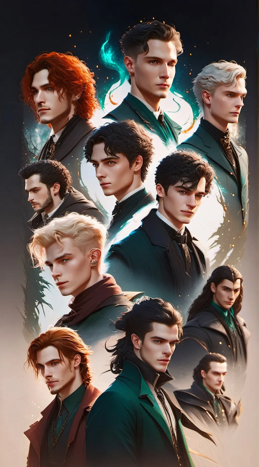 ai character: Slytherin gang background