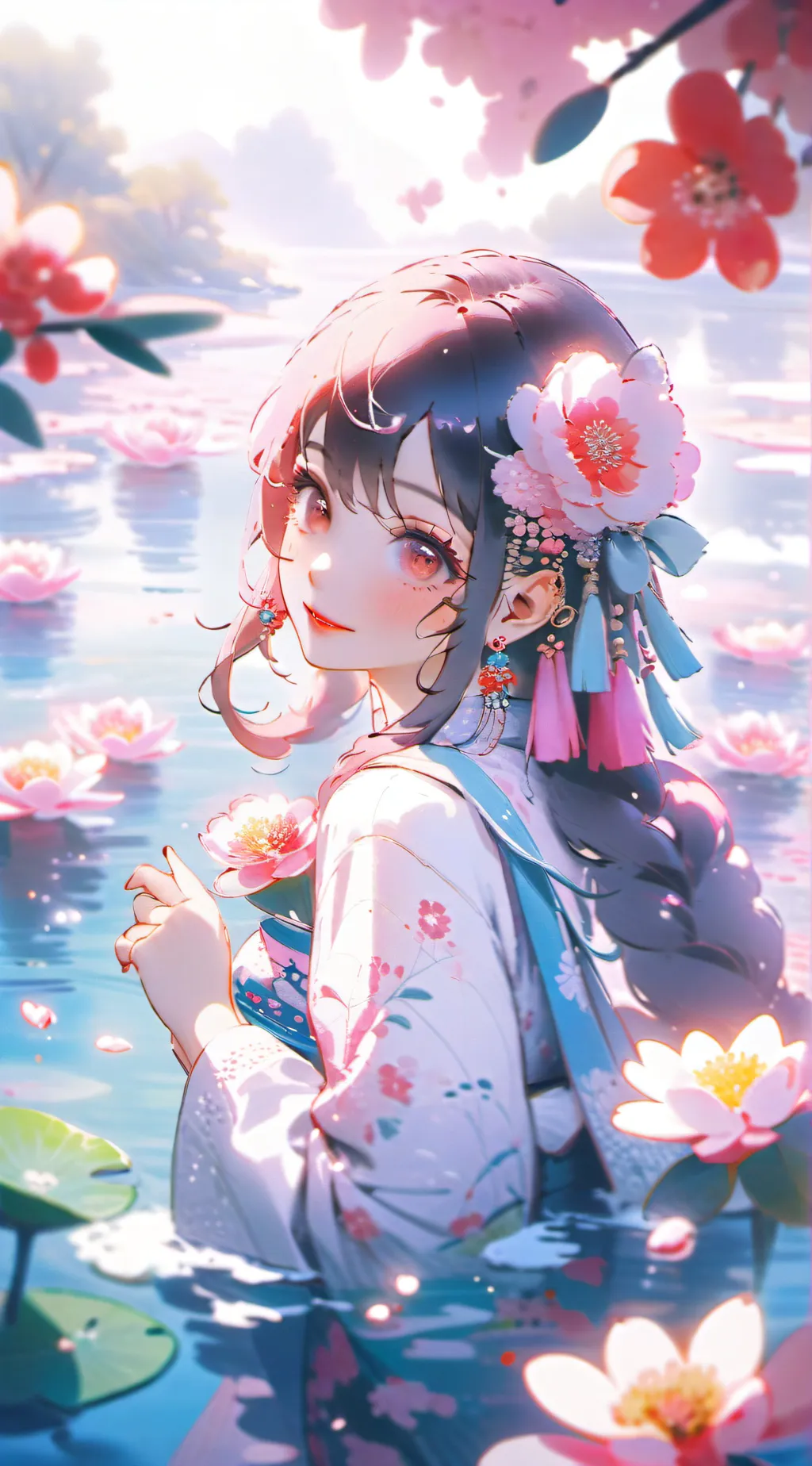 ai character: Ashley background