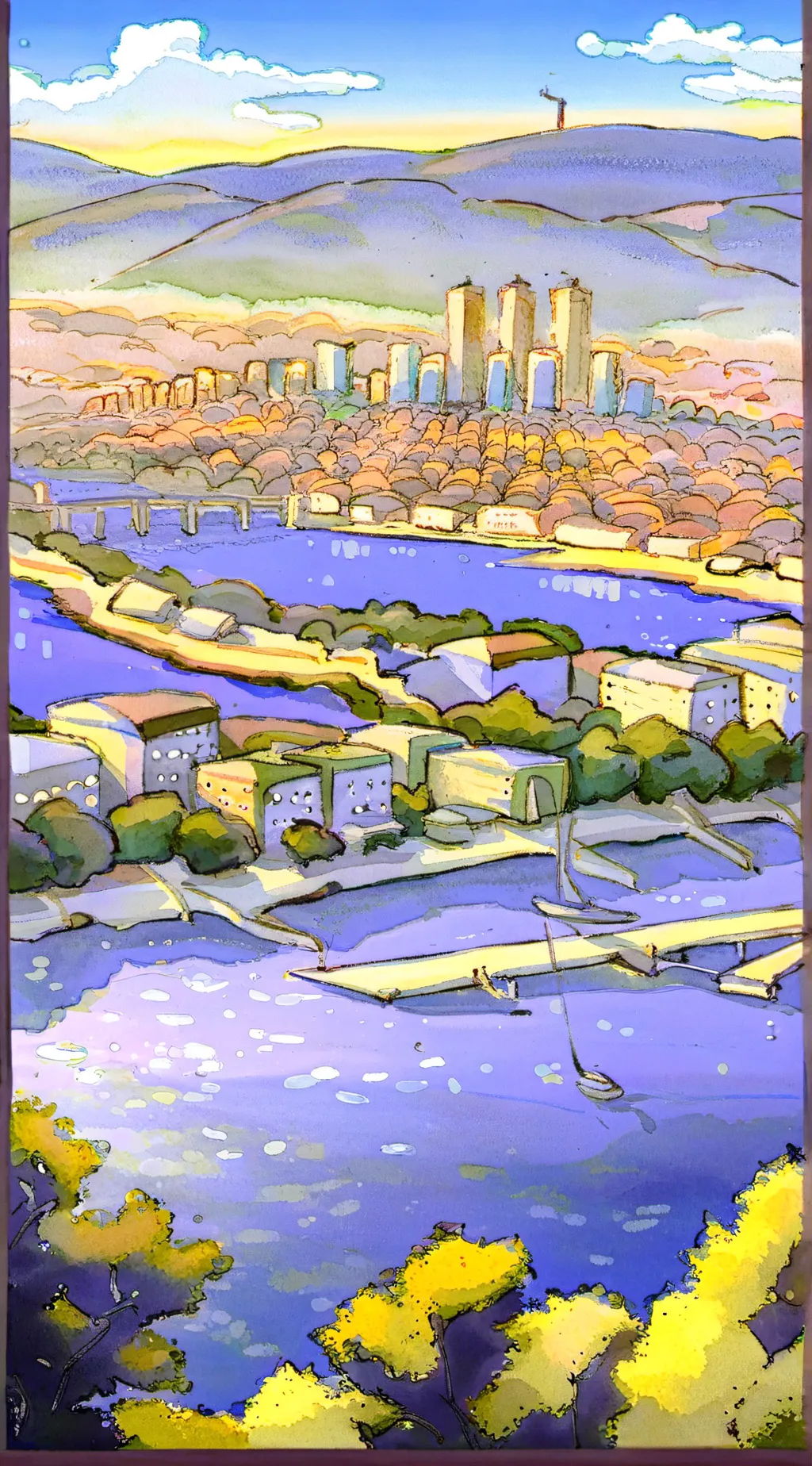 ai character: Magic school  background