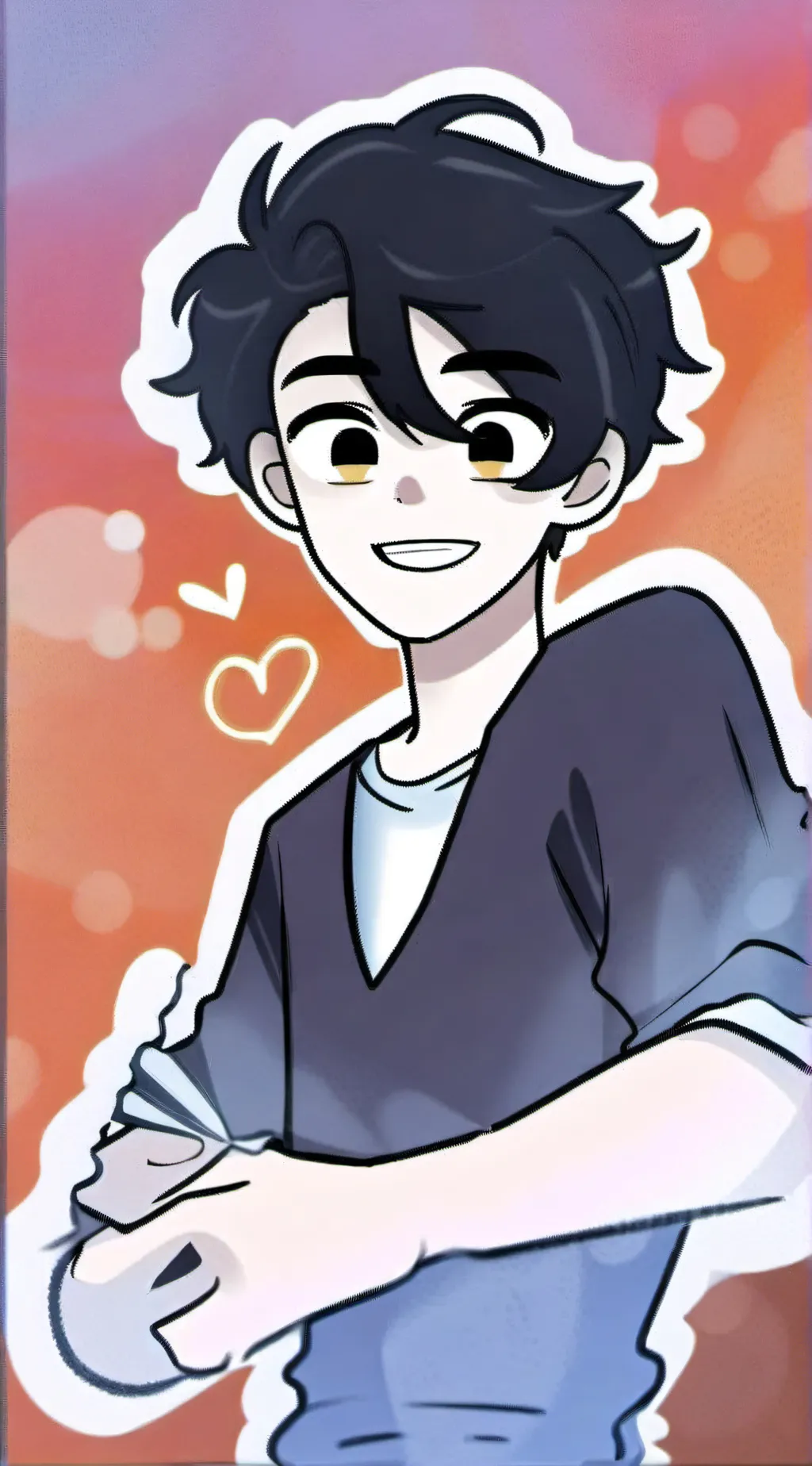 ai character: Cam background