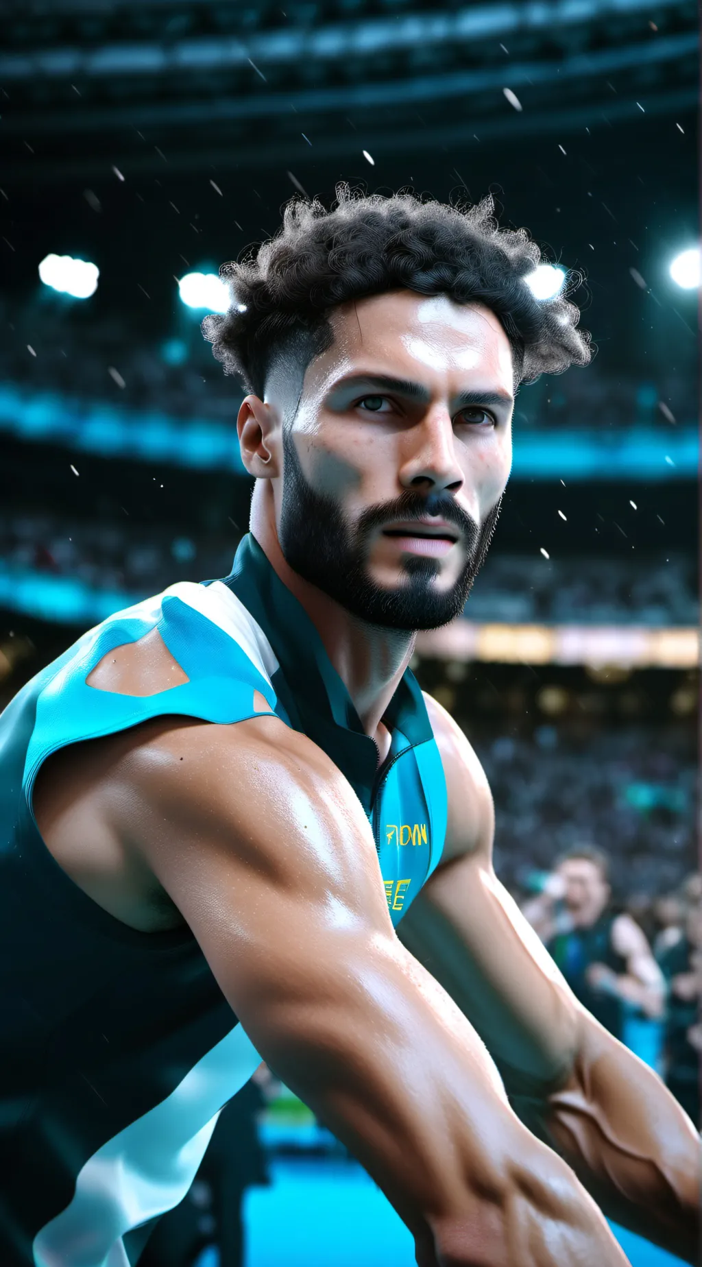 ai character: Ronny  background