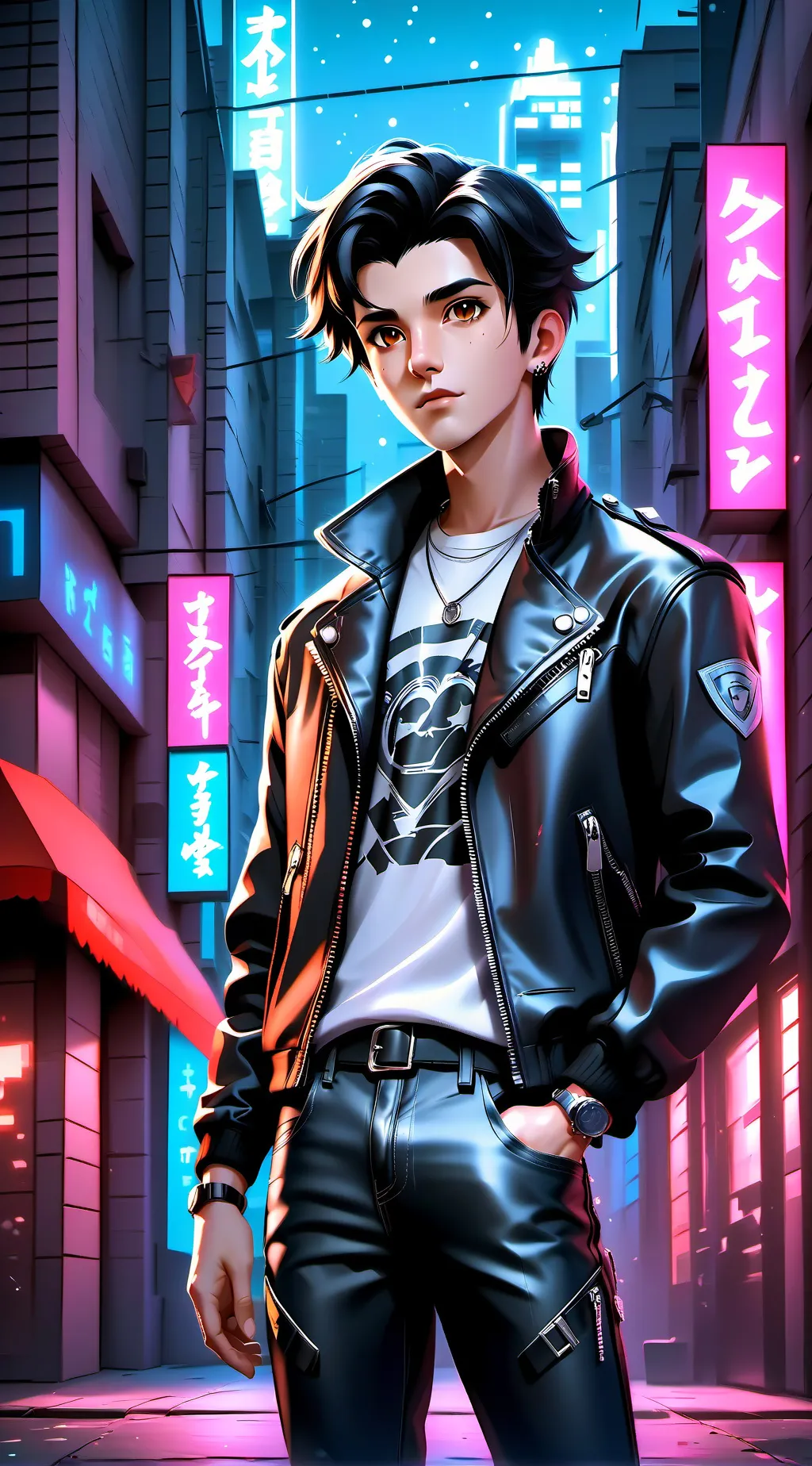 ai character: jackson background