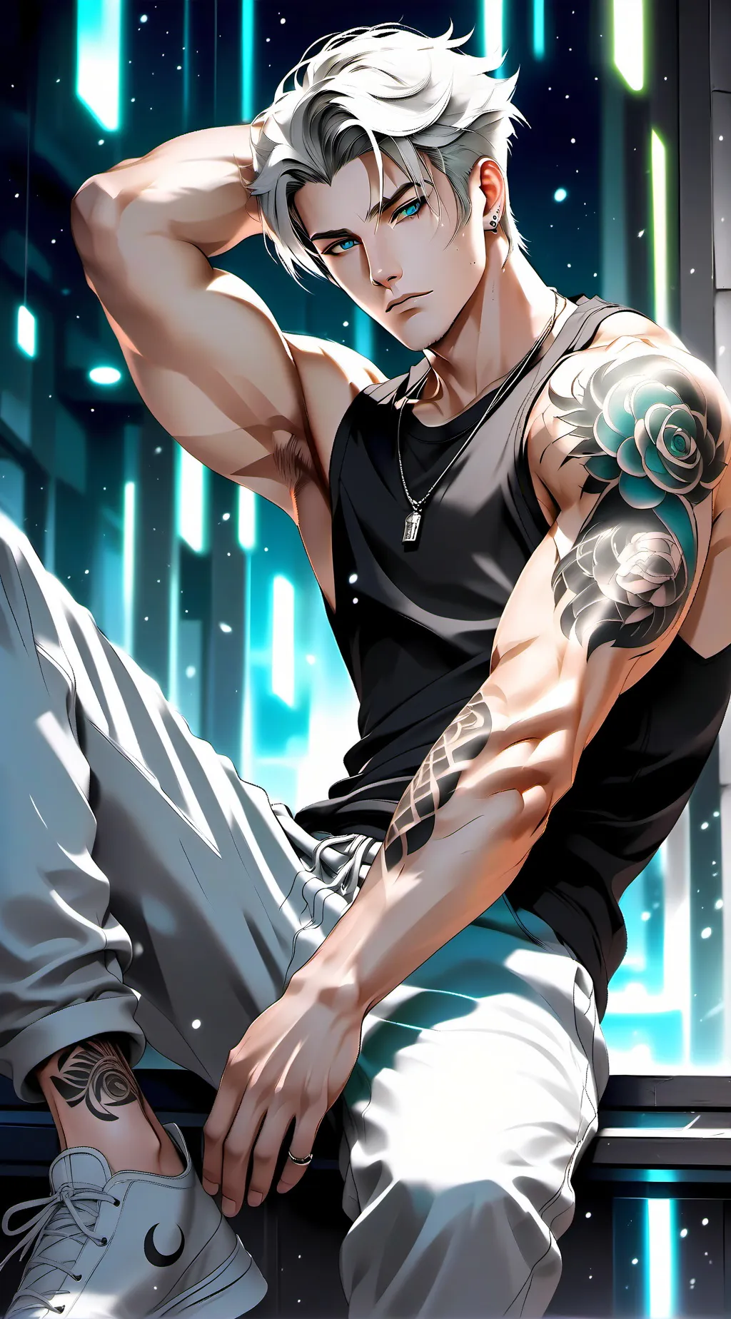 ai character: Atlas background